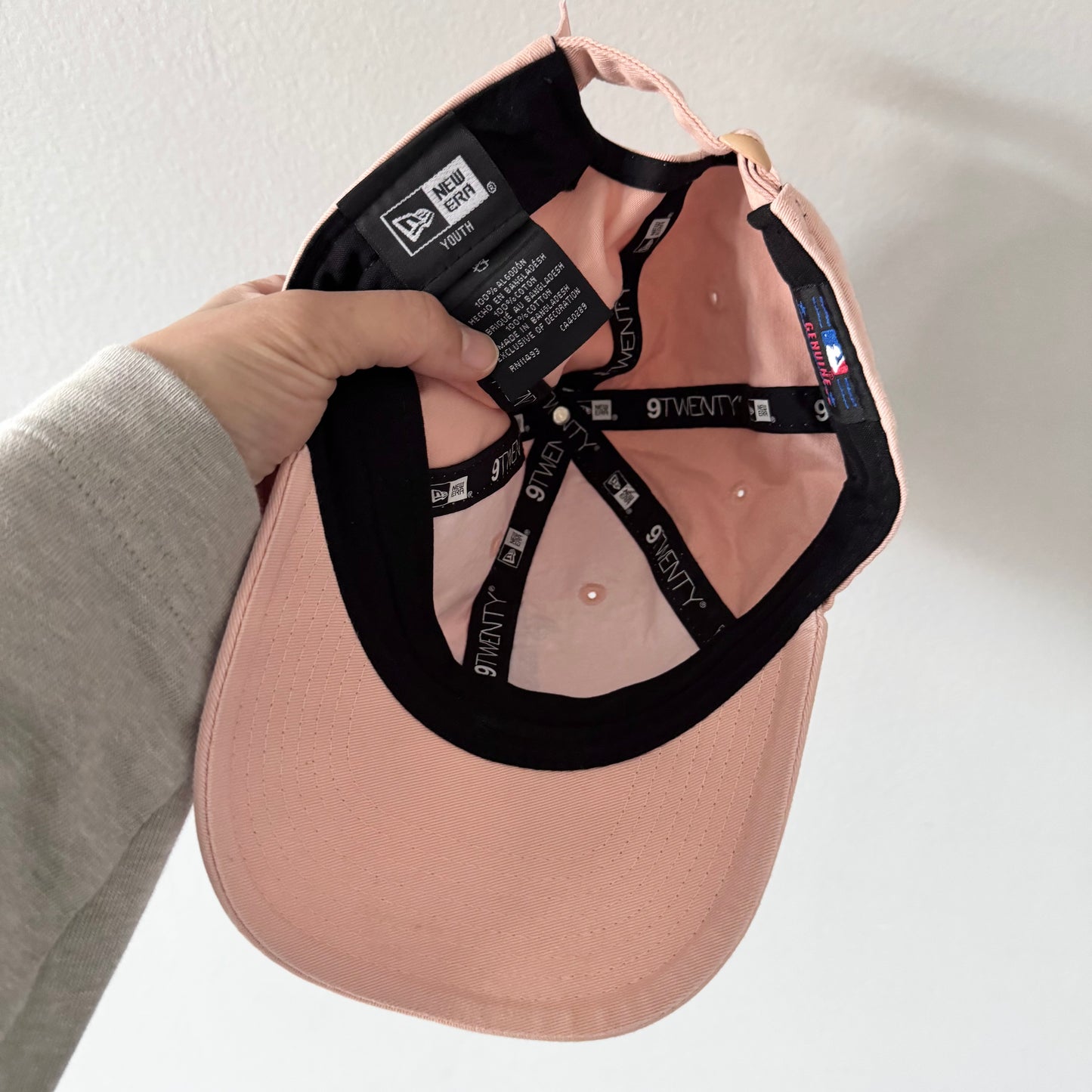 Casquette rose clair MLB / LA Dodgers / Enfant (5-8 ans)