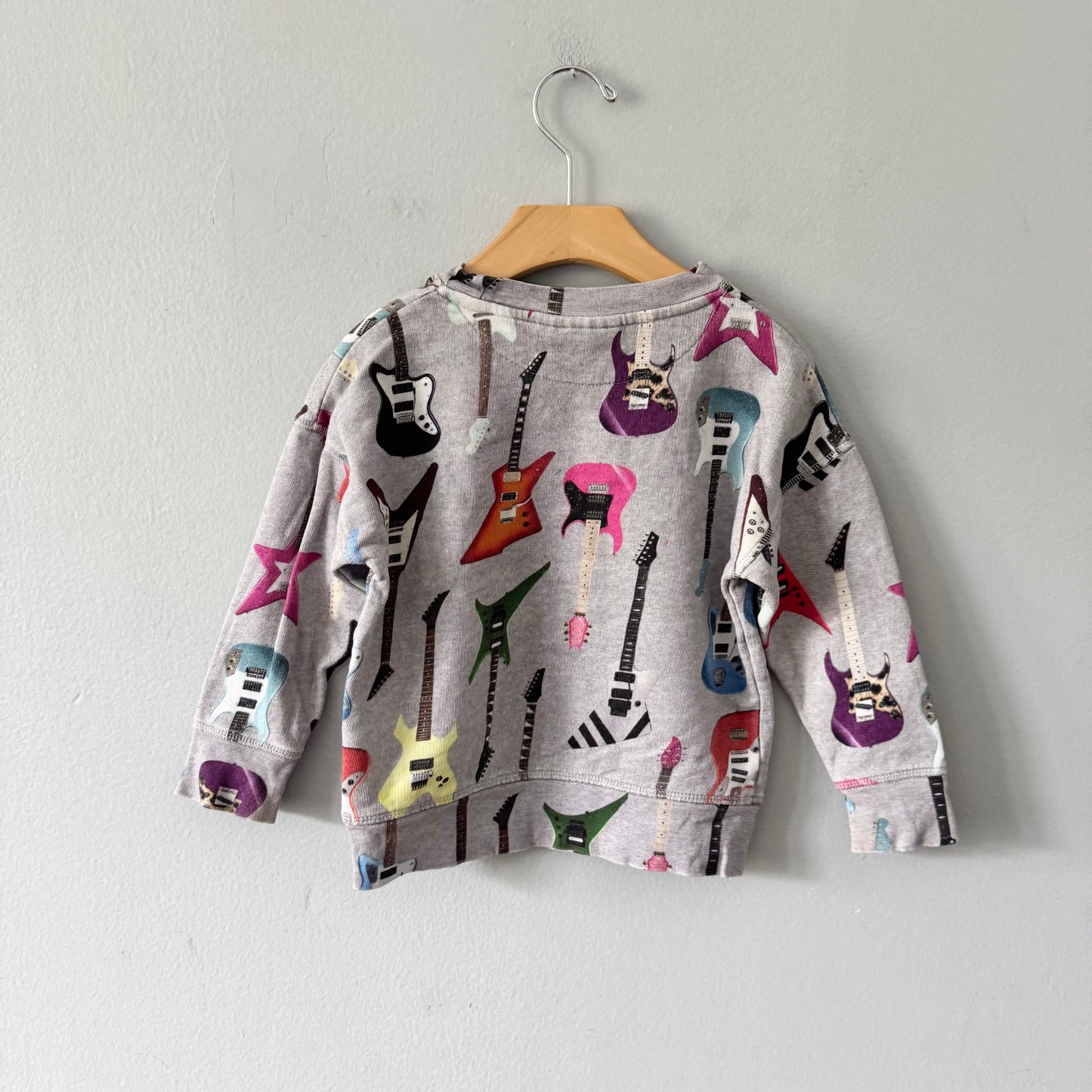 Molo / Guitar sweatshirt / 98cm(2-3Y)