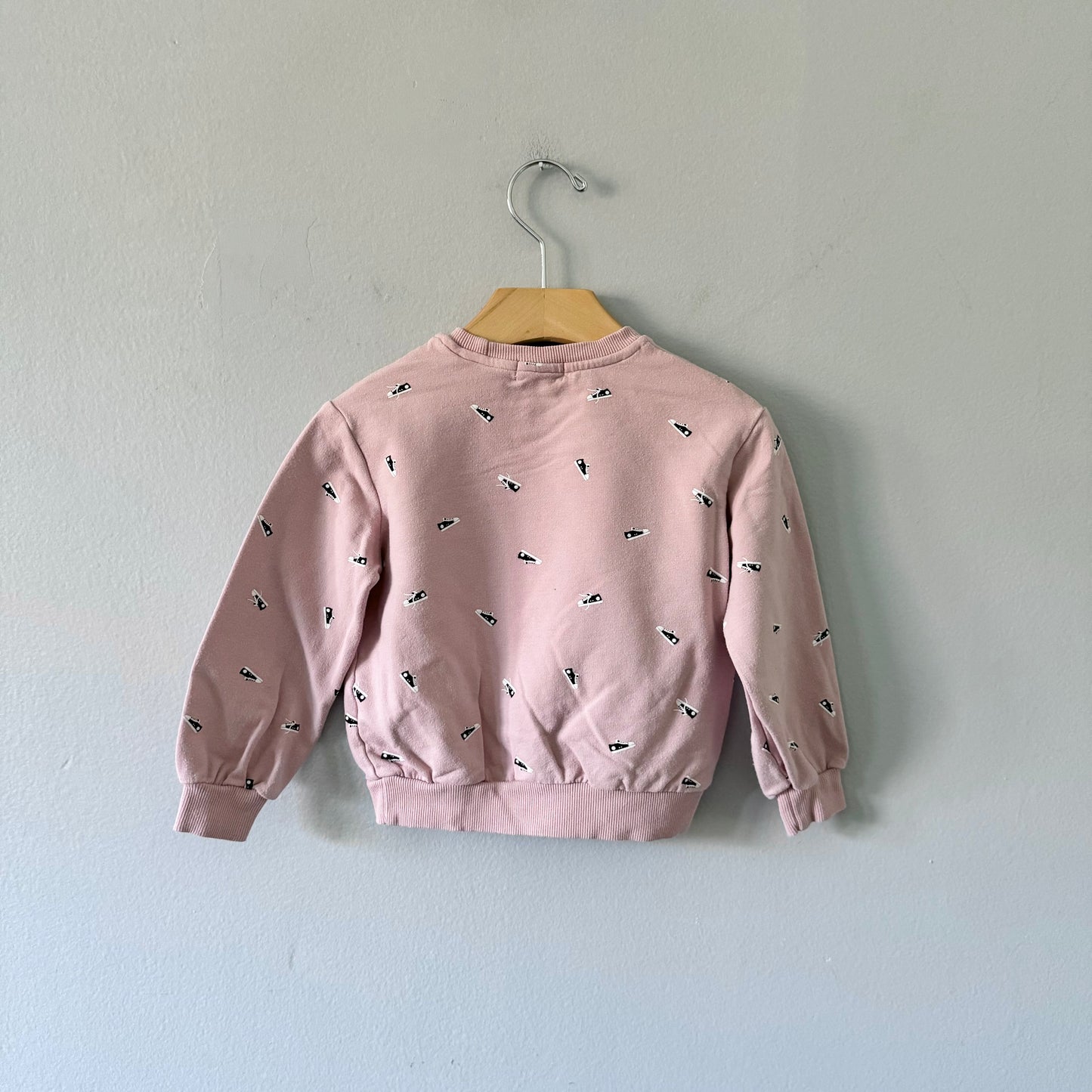 Miles the Label / Light pink x sneaker sweatshirt / 24M