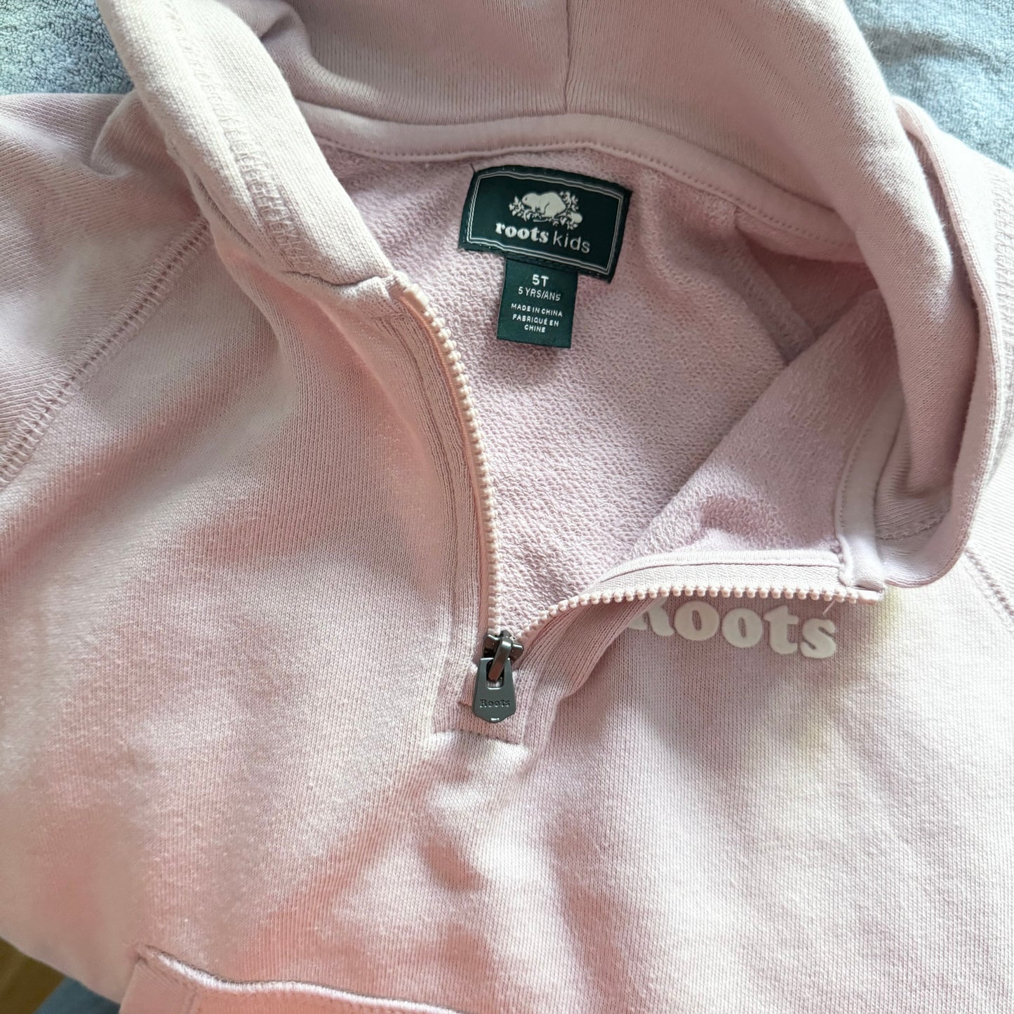 Roots / Light pink crew dress / 5T