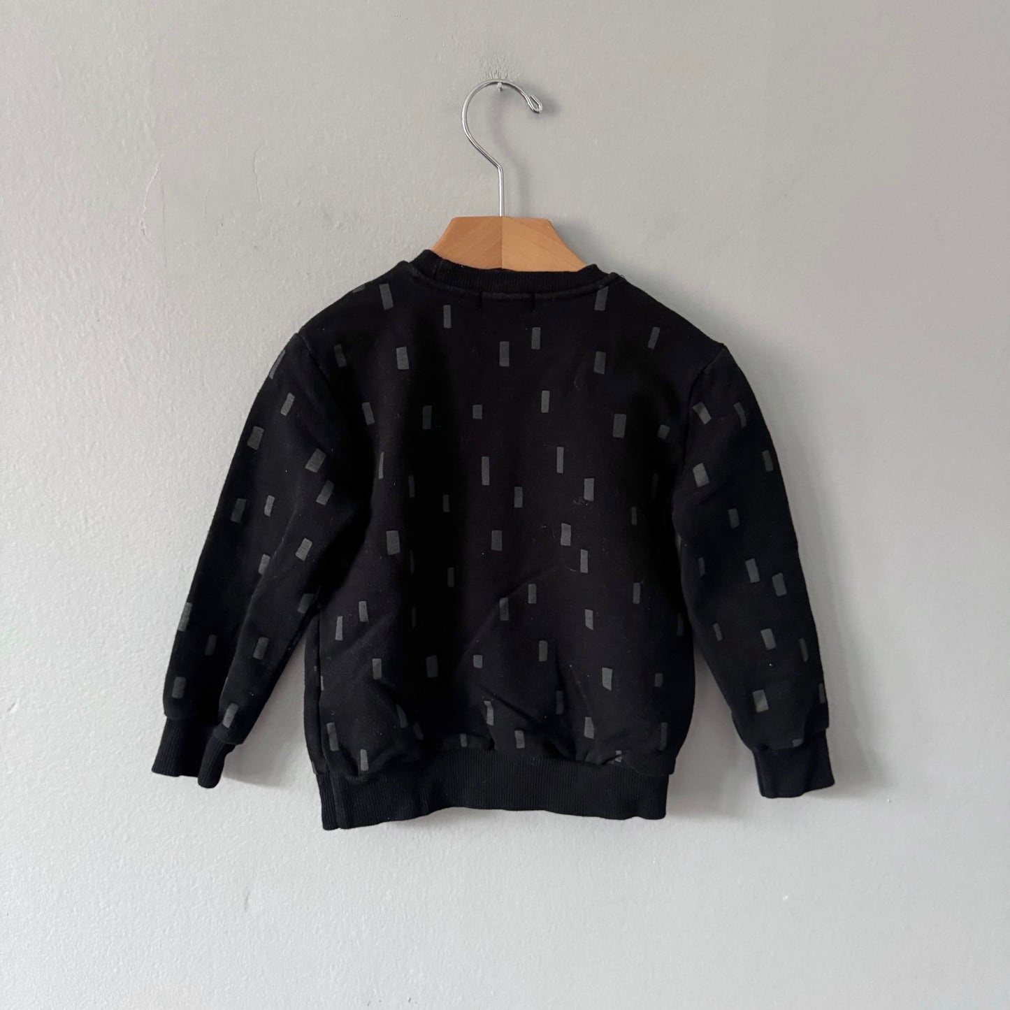 Miles the label / Black x dark grey sweatshirt / 24M