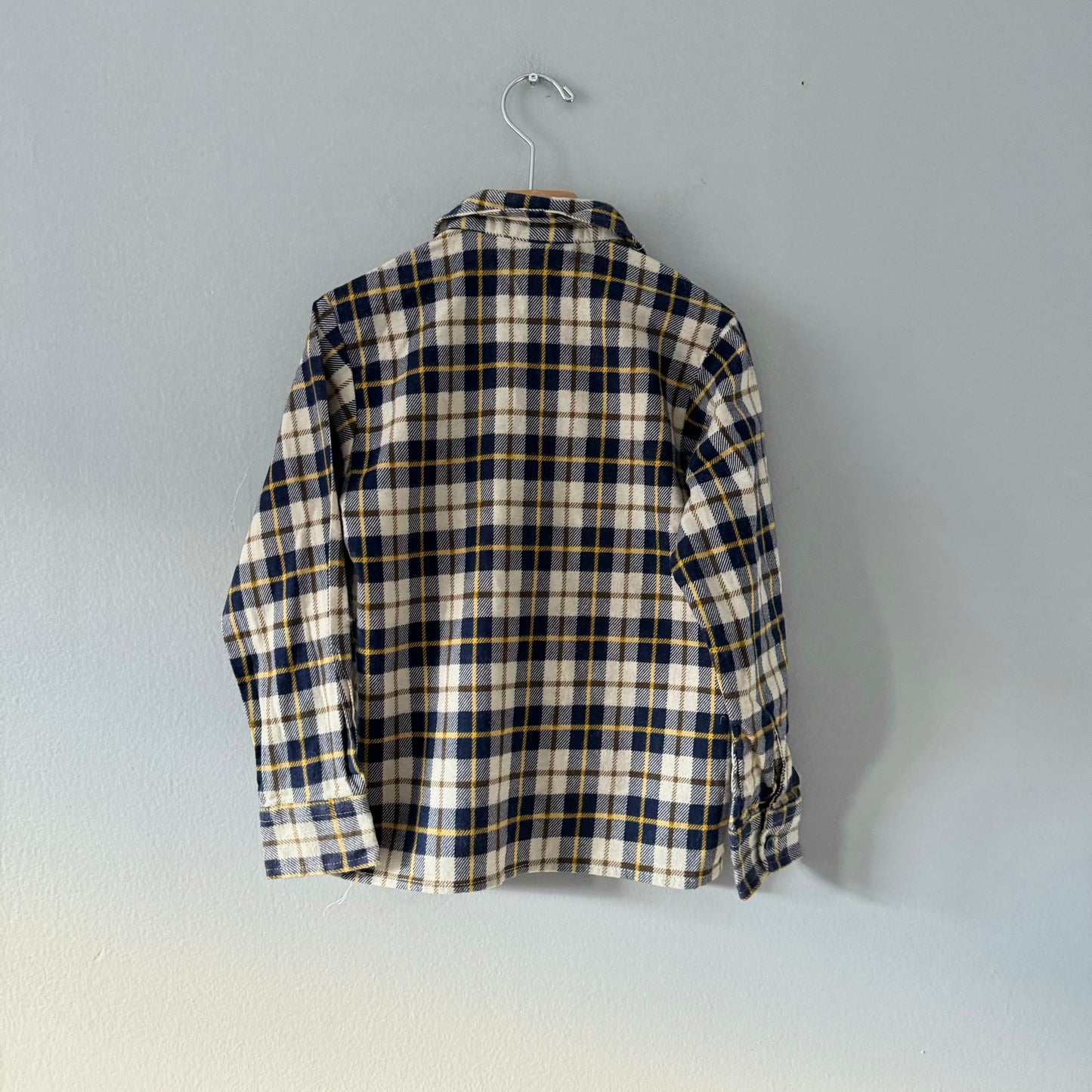 Vintage Sears / Flannel shirt / 6Y