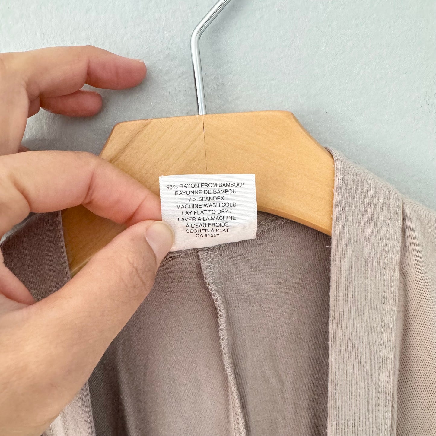 Jax & Lennon / Beige bamboo rayon cardi / 3-4Y