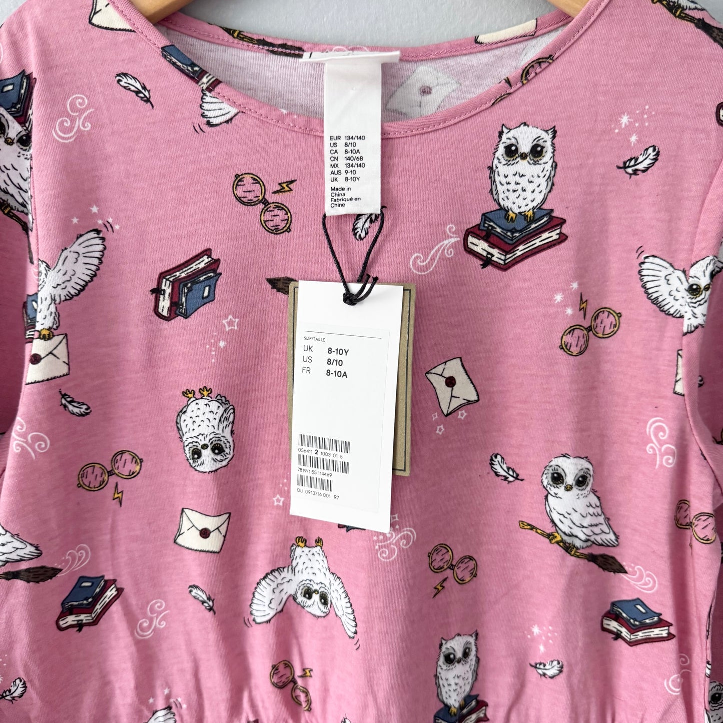 H&M / Harry Potter pink dress / 8-10Y - New with tag