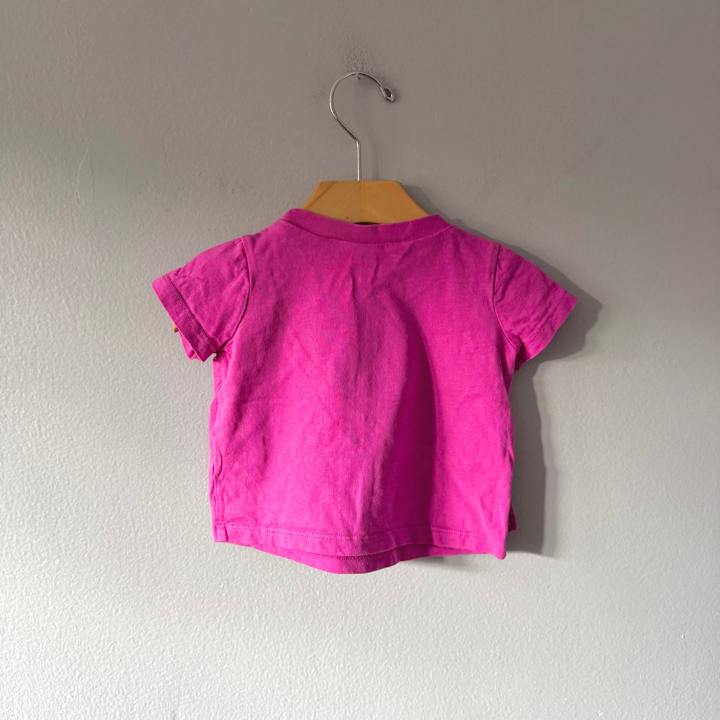 Janie & Jack / Pink short sleeve top / 12-18M