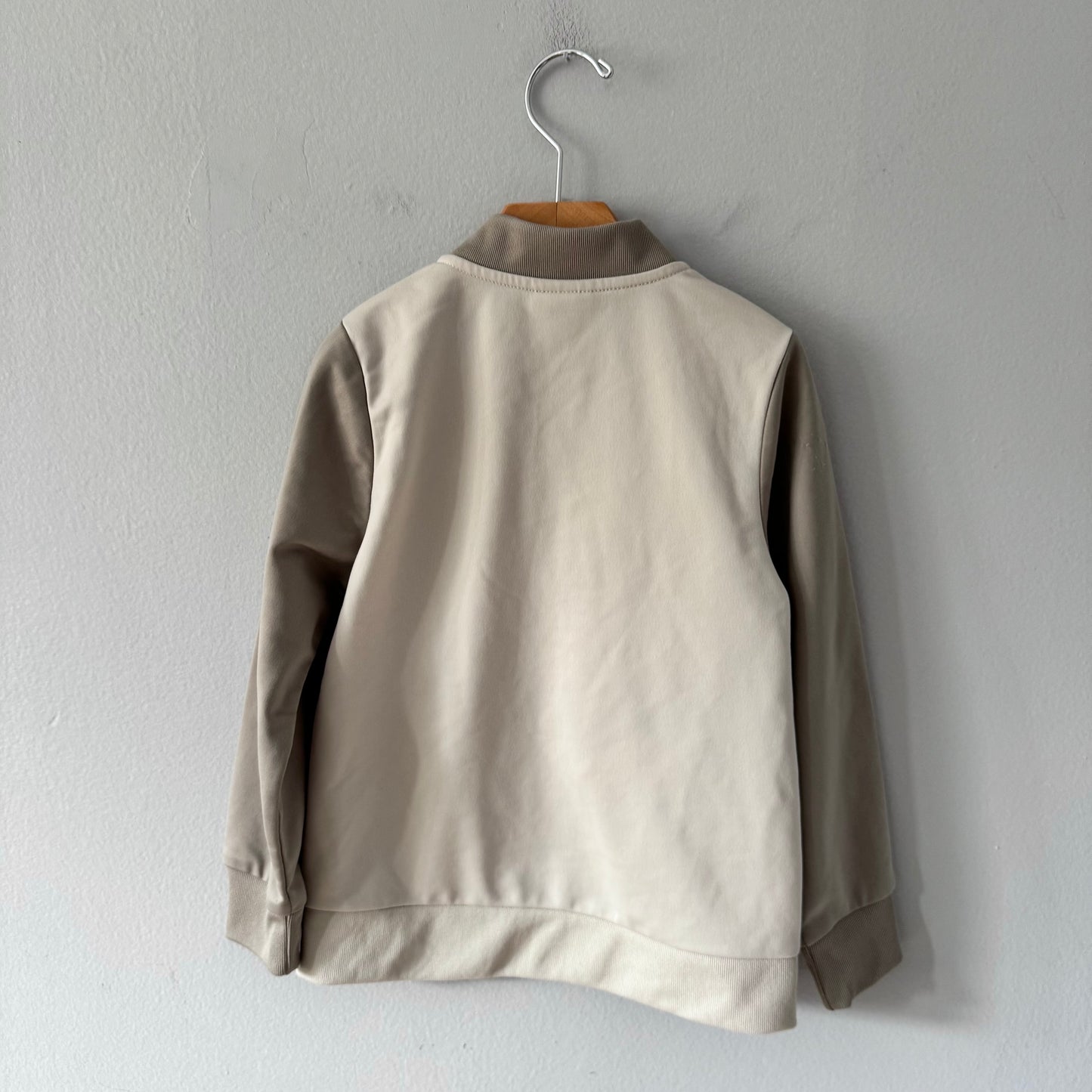 Adidas / Beige zip up / 5Y