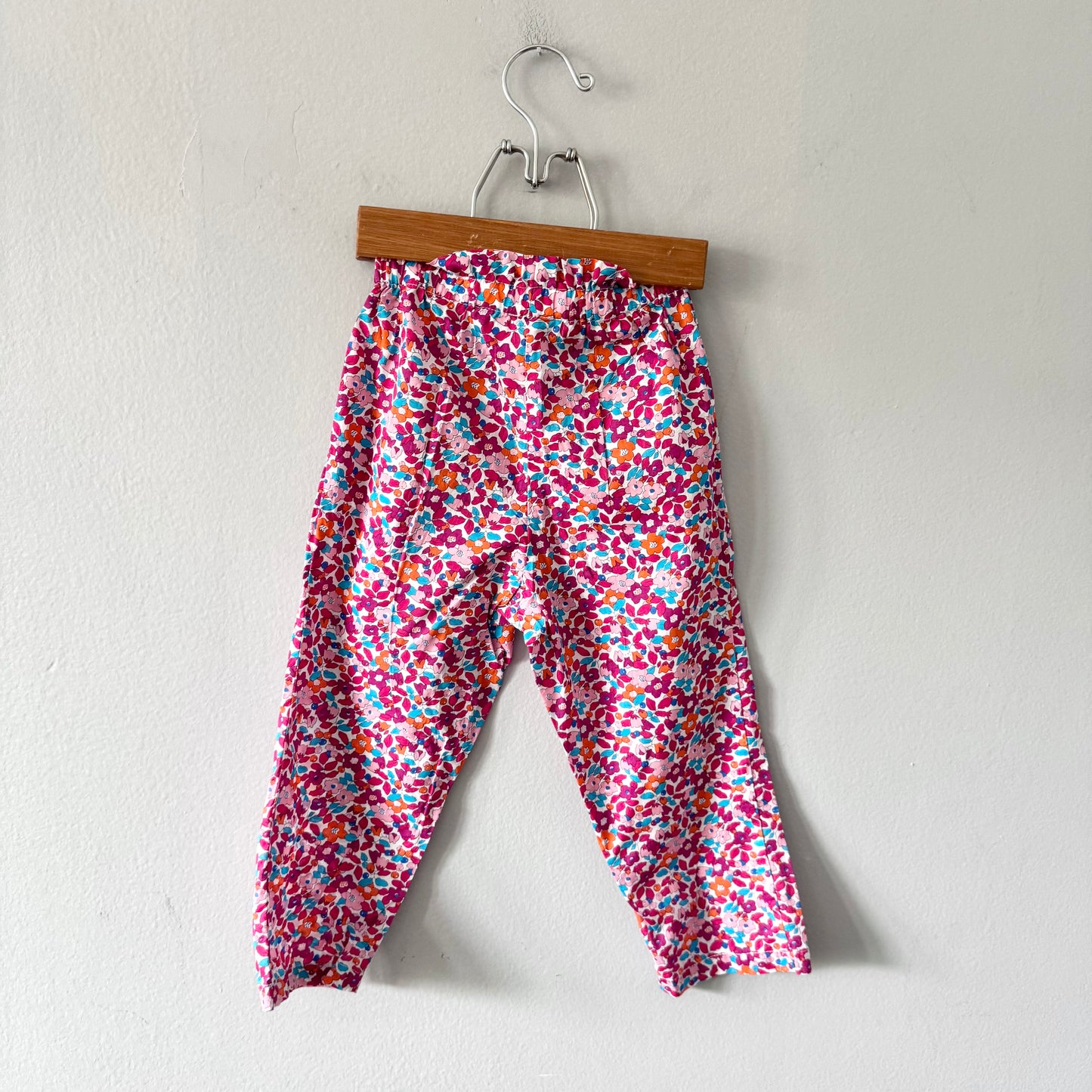 Jacadi / Floral print cotton pants / 36M
