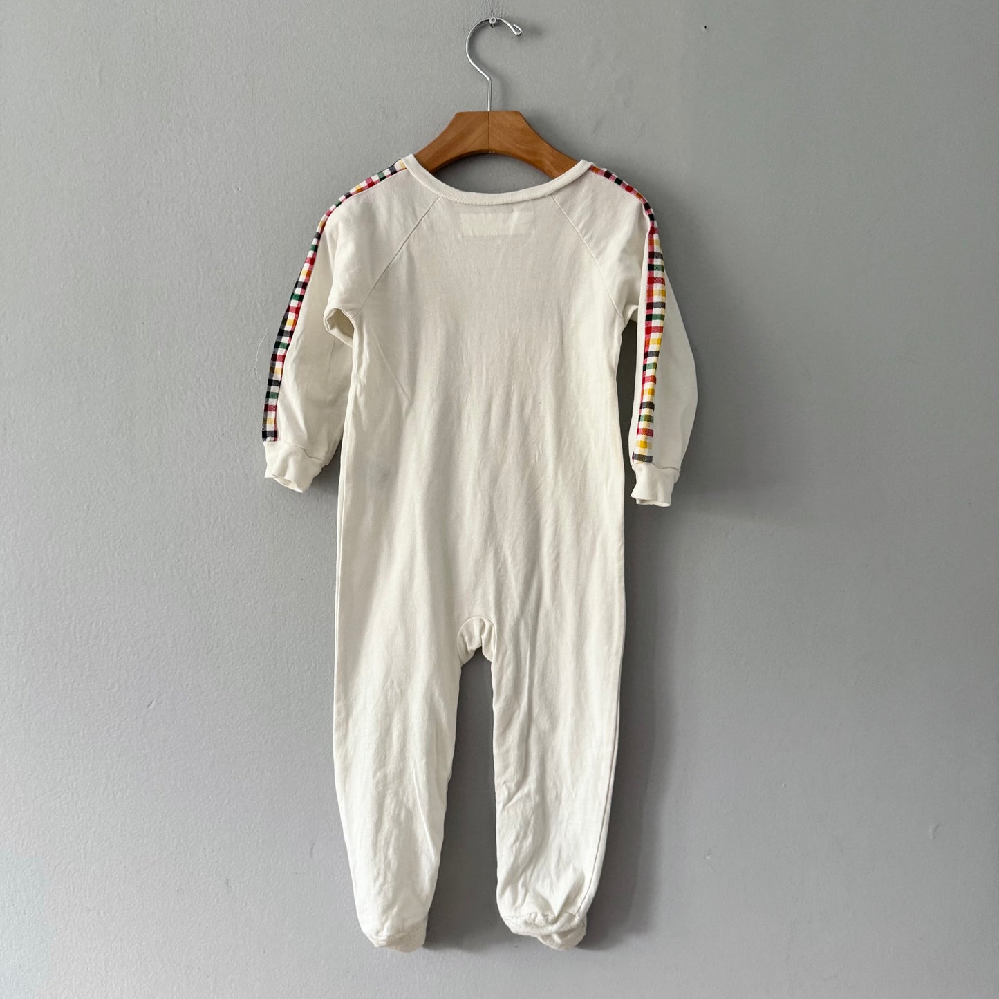 Hudson's bay / White x bear romper / 18-24M