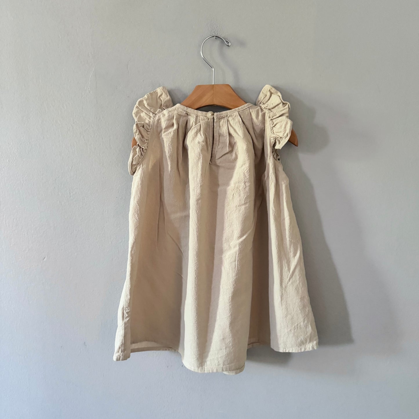 No brand / Beige tank dress / 2-4Y