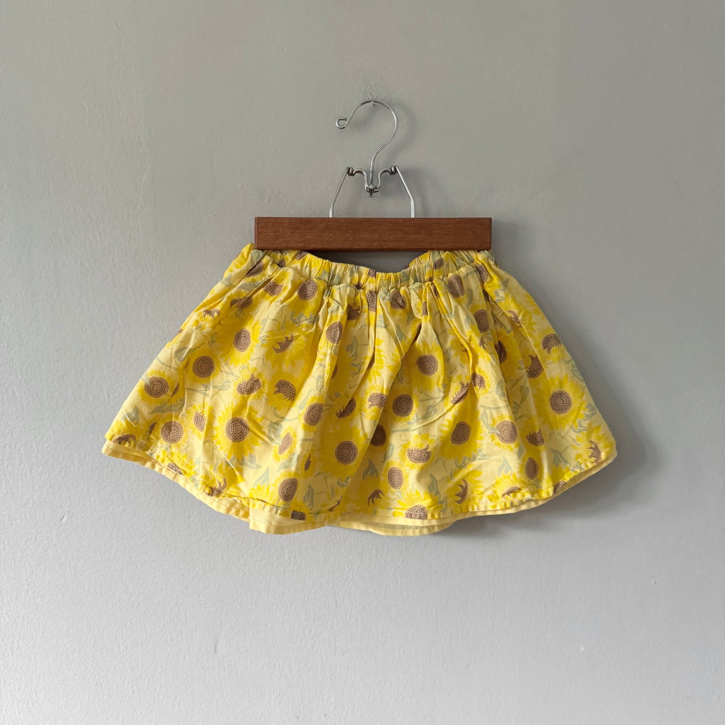 No brand / Sunflower skirt / 5-6Y