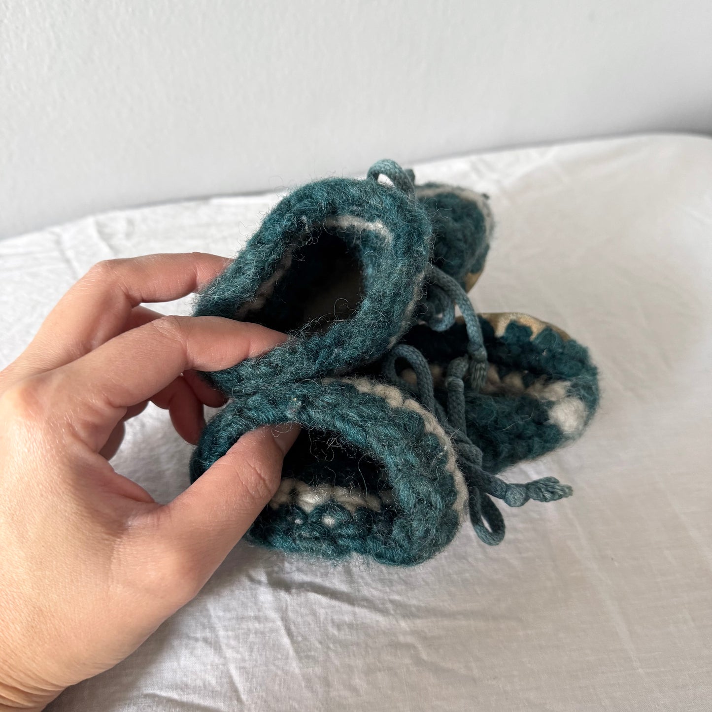 Handmade / Crochet Boots / US4