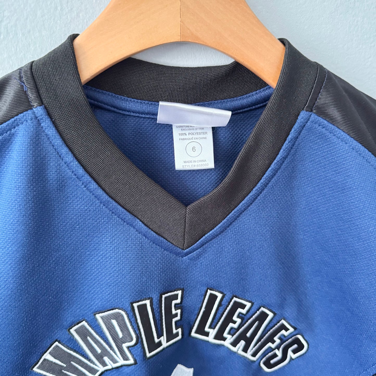 NHL / Toronto Maple Leafs tank jersey / 6Y