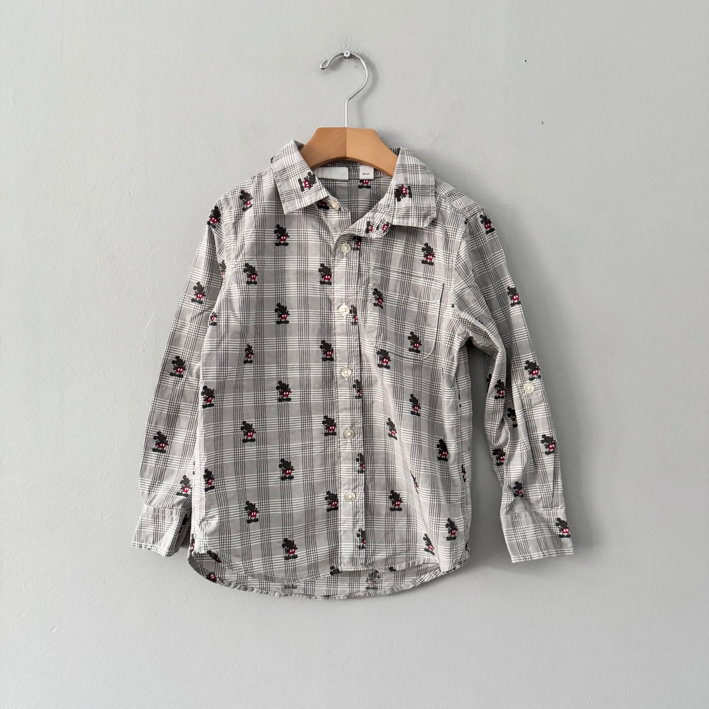 Gap / Mickey dress shirt / 5Y