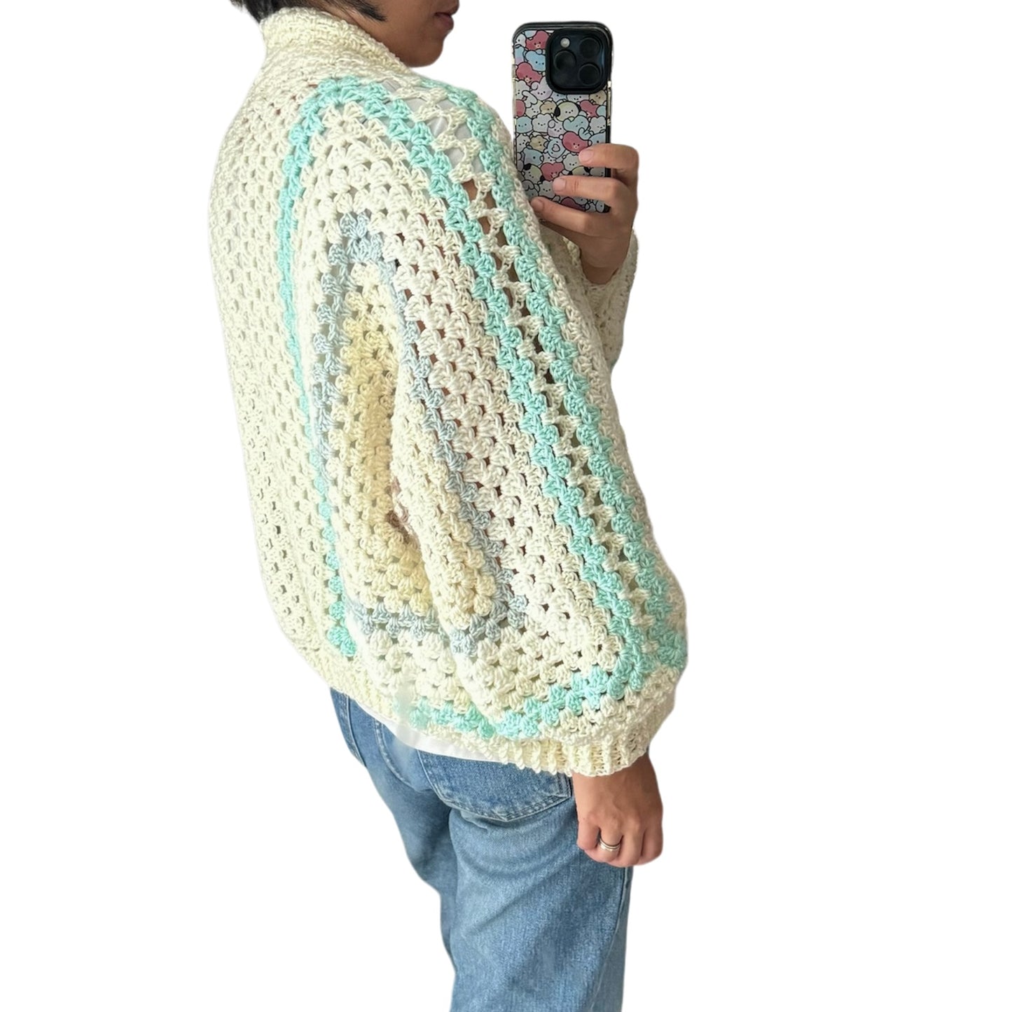 TUP / Crochet cardigan / Women L