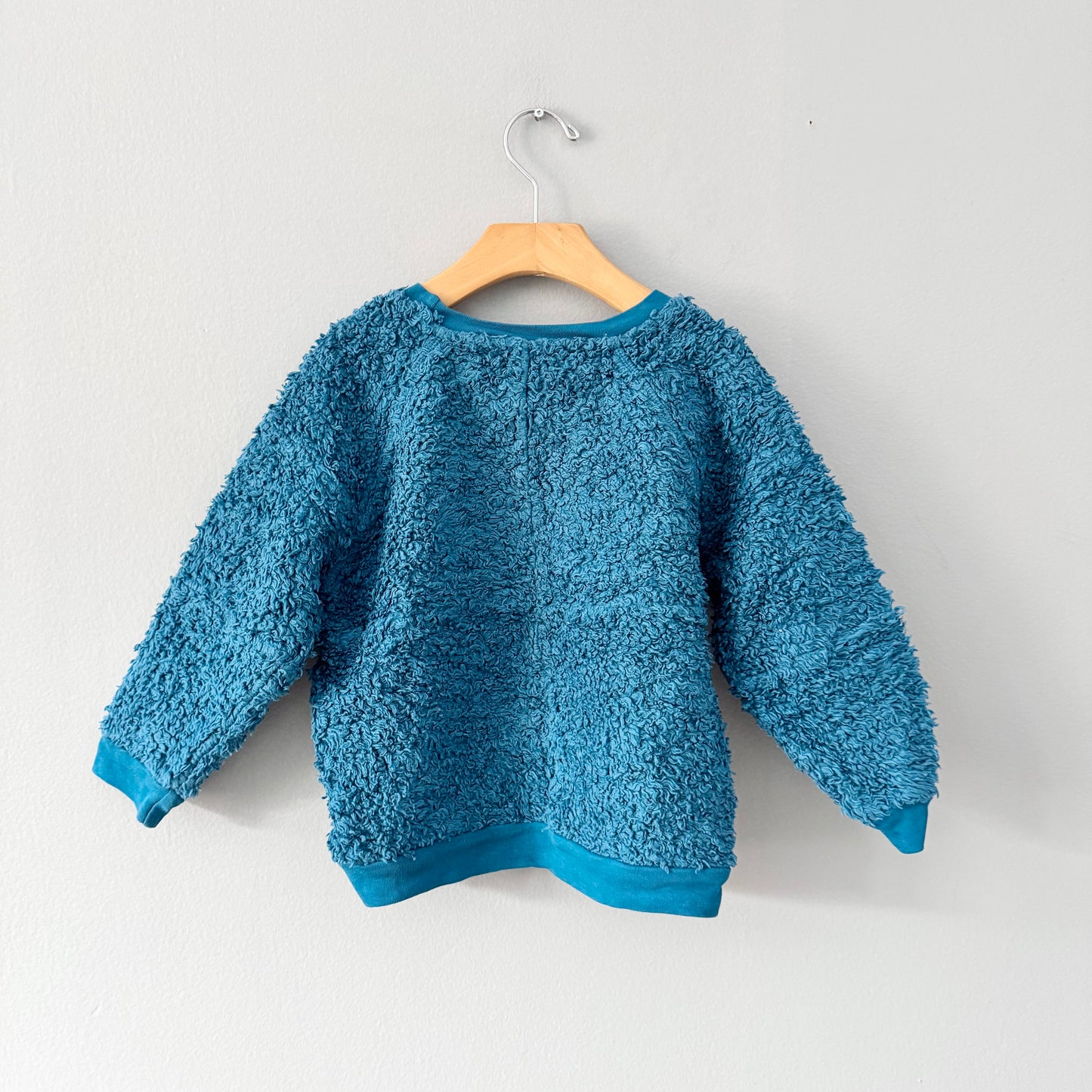 Nudnik / Sweat-shirt polaire bleu / 3A