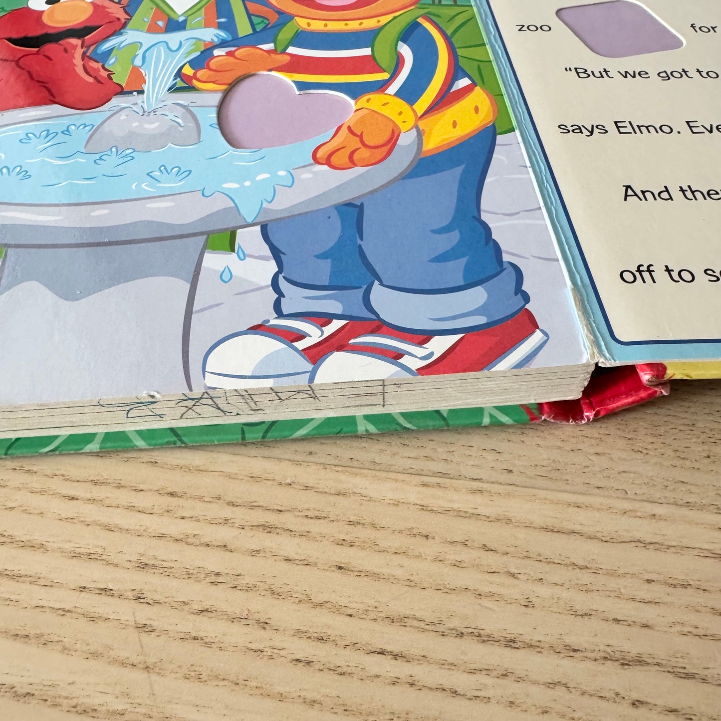 Sesame Street - Elmo's Zoo - A Puzzle Sound Book