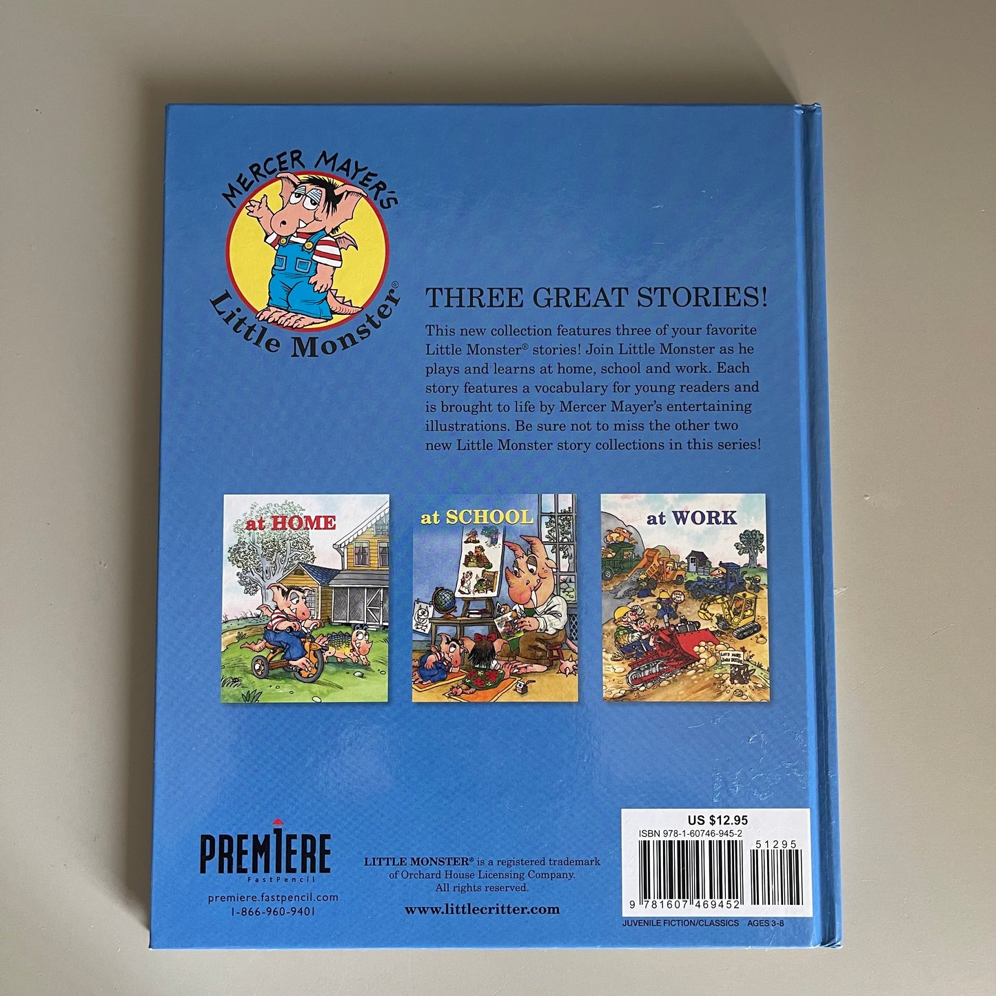 Little Monster Home, School, and Work Book / Mercer Mayer