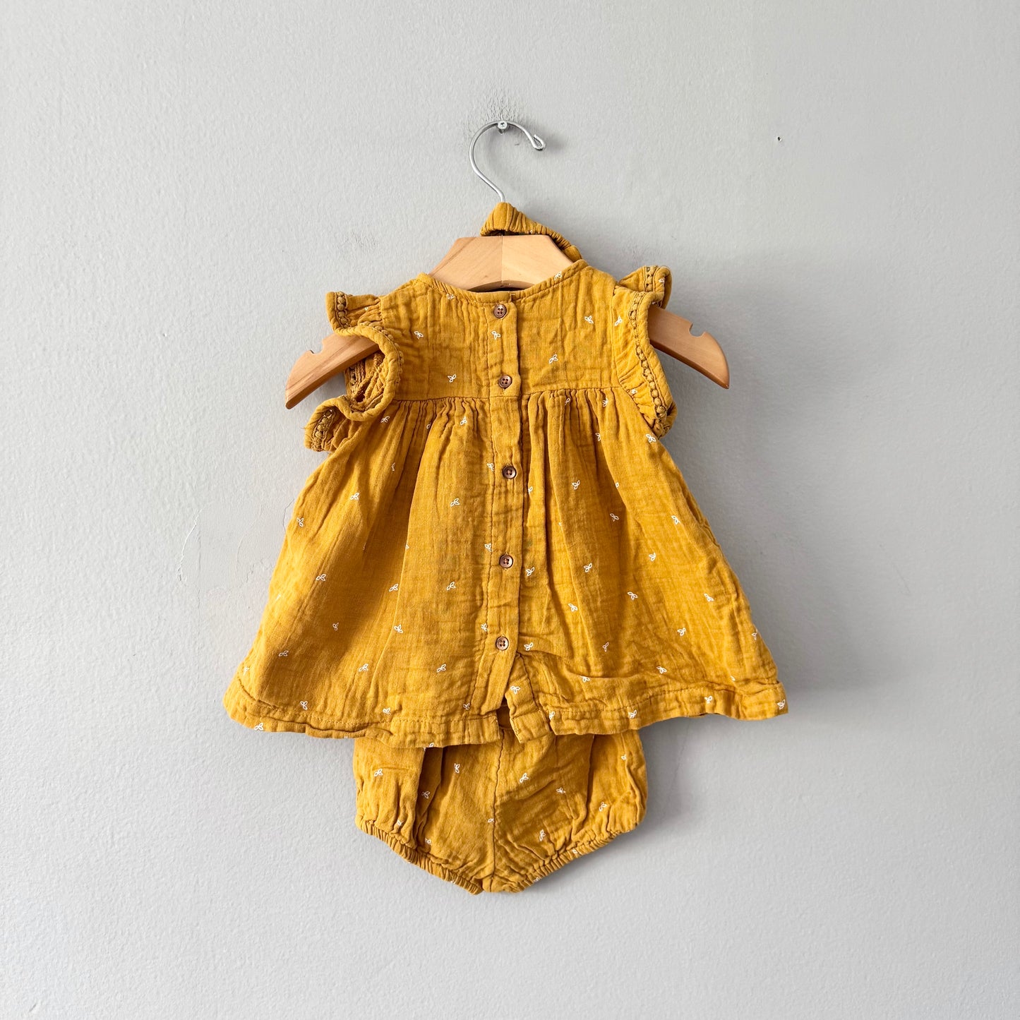 Vertbaudet / Muslin cotton 3pcs set / 3M