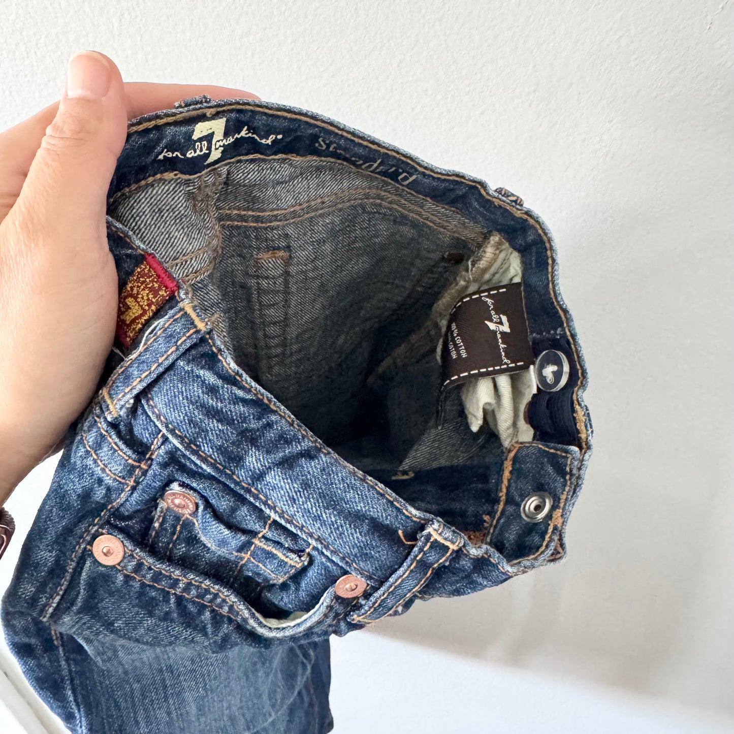 for all 7 mankind / Straight denim / 24M - 2 Available