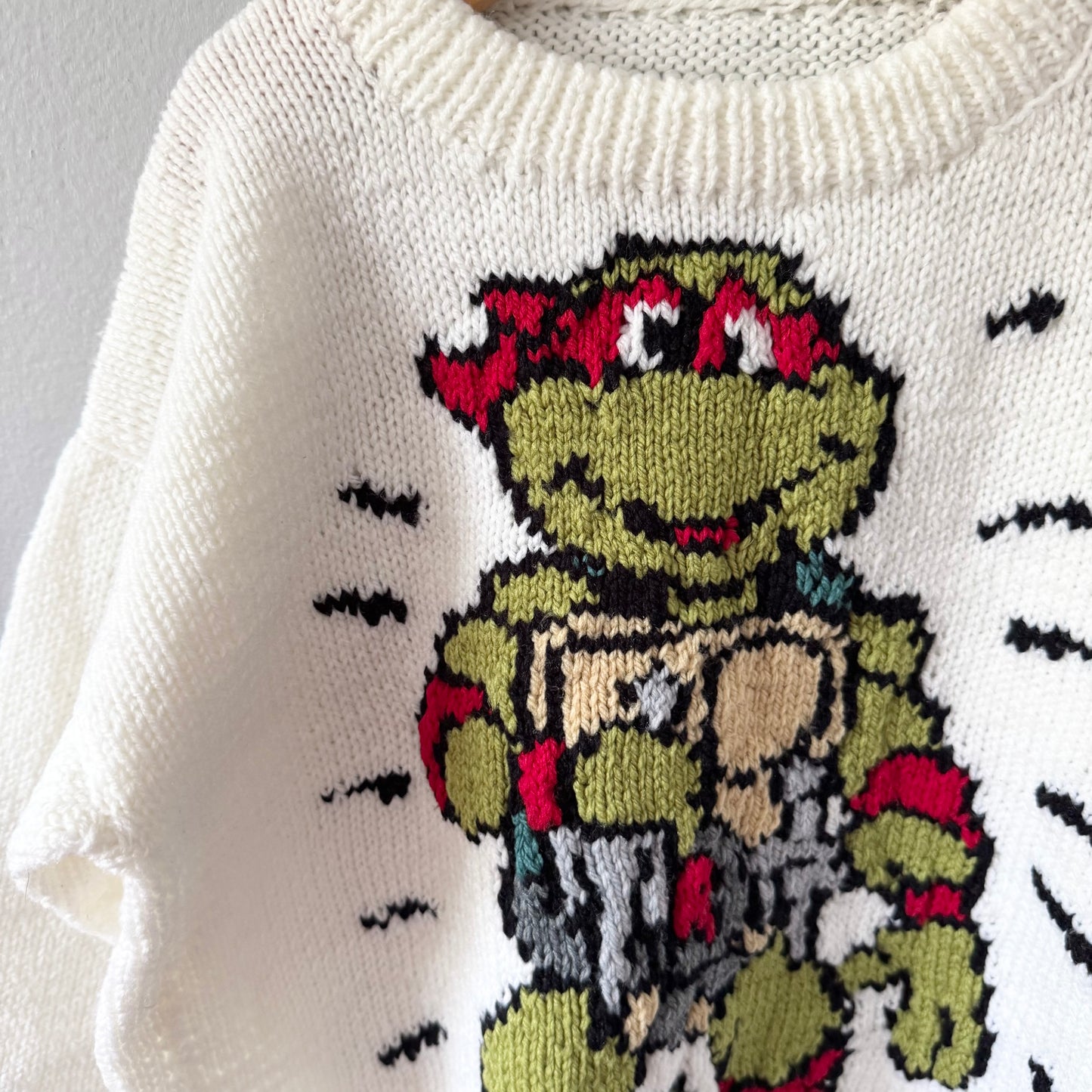 Handmade / Teenage mutant ninja turtles sweater / 7Y