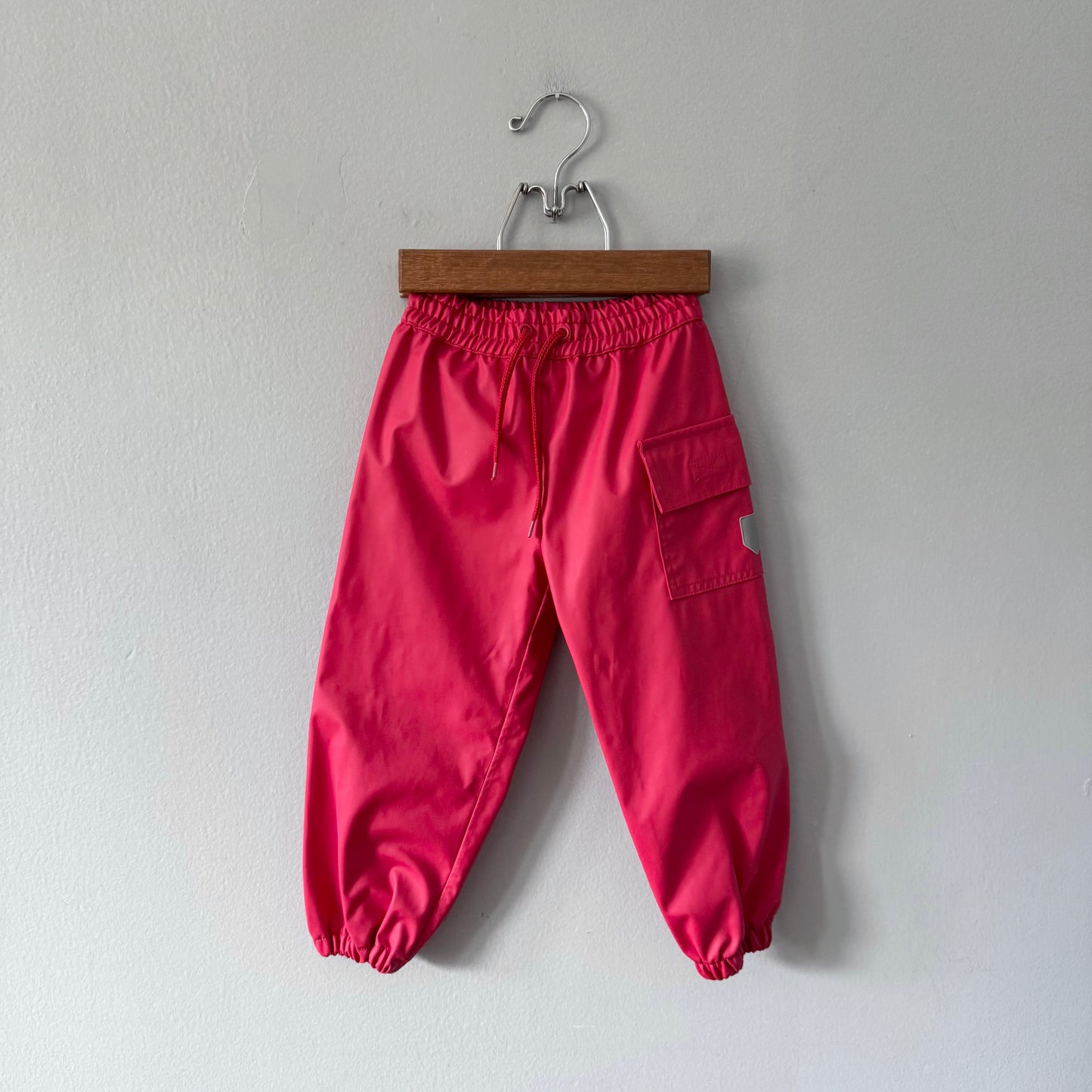 Hatley / Red rain pants / 2Y