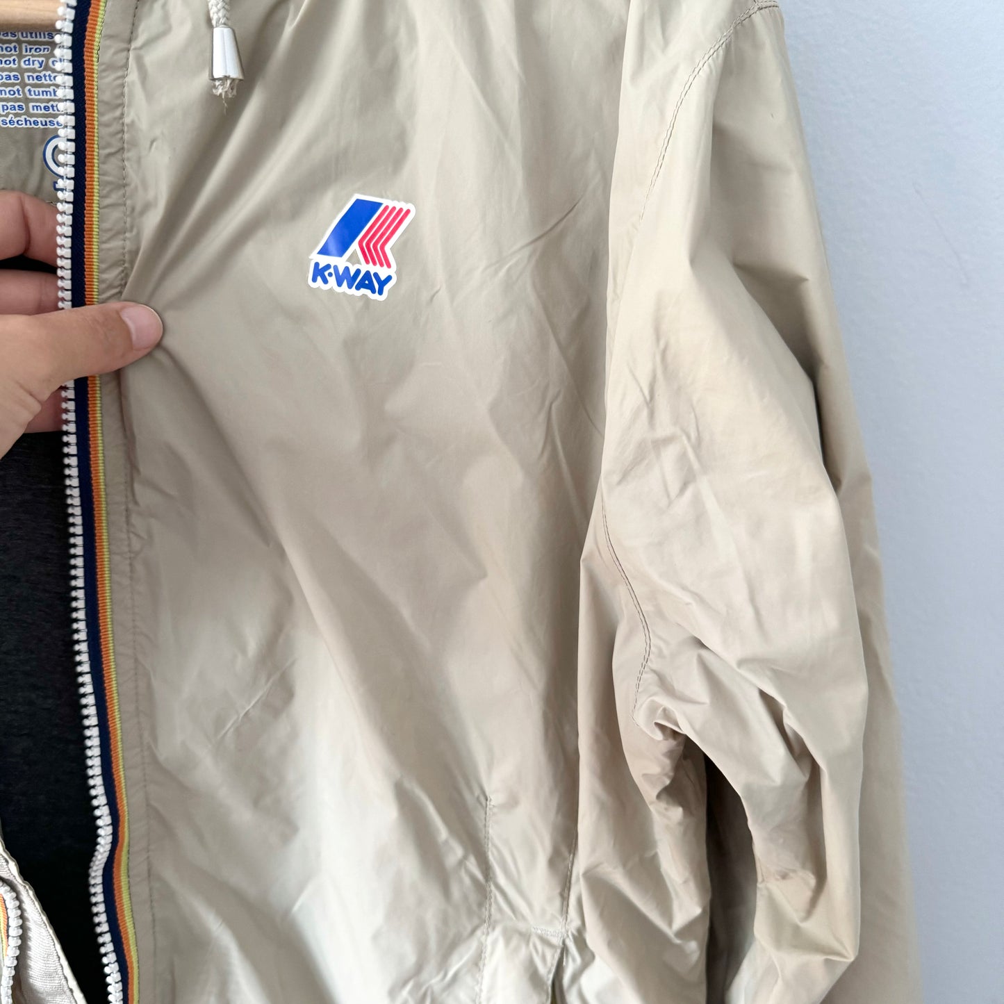 K-Way / Beige padded jacket / Women L
