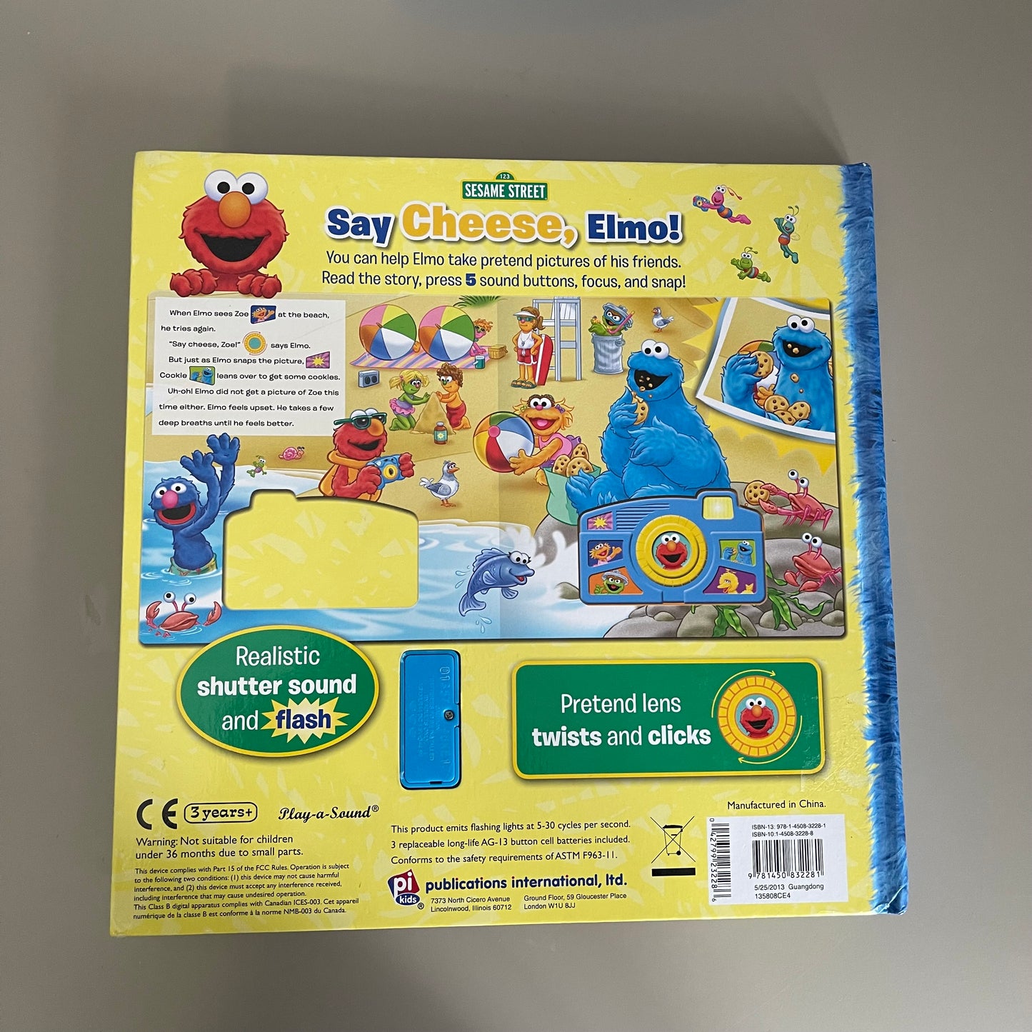 Sesame Street - Say Cheese, Elmo (Big Sound Book)