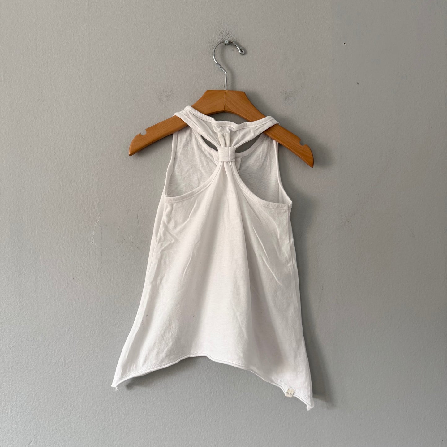 Mini Mioche / White tank dress / 3Y