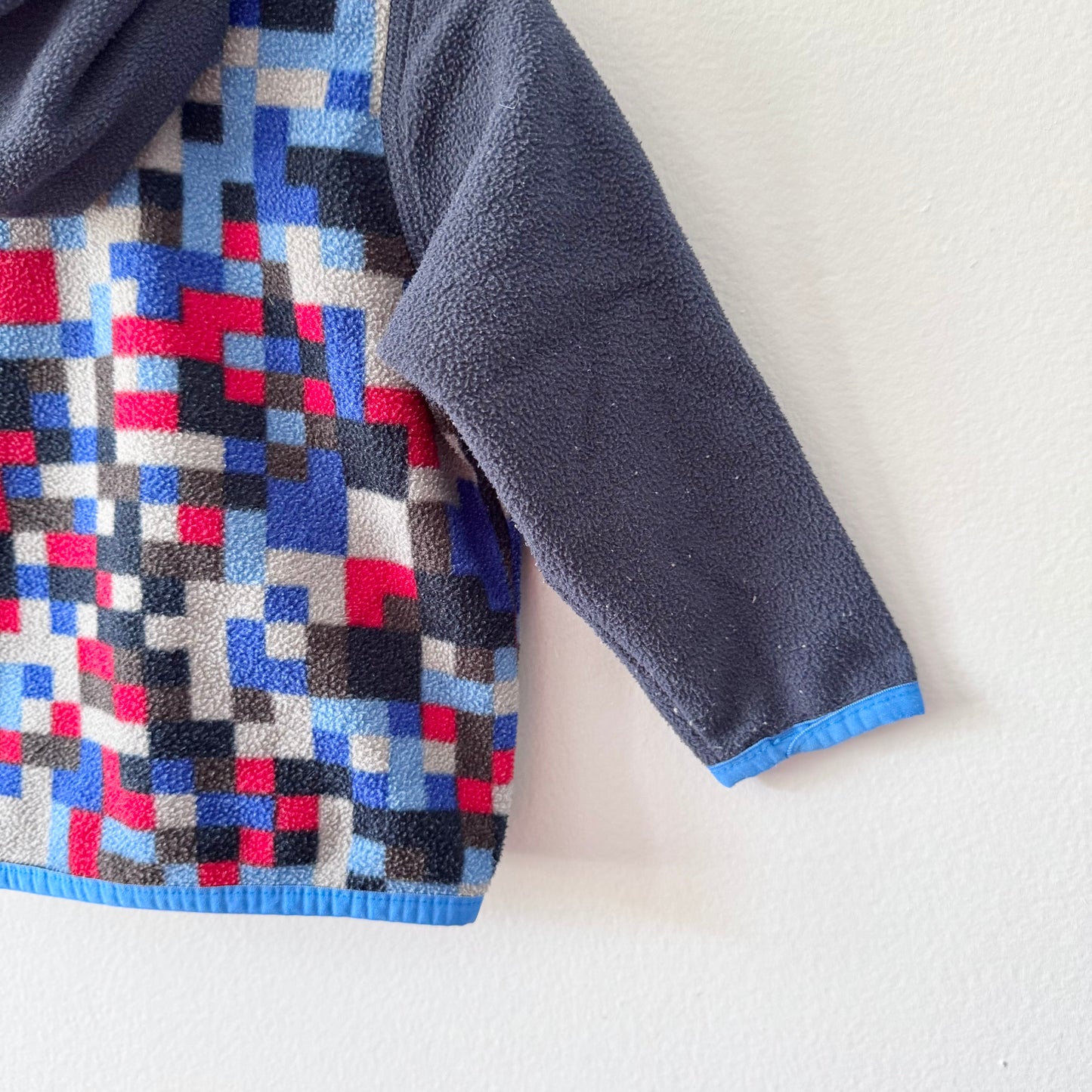 The North Face / Navy fleece jacket / 6-12M