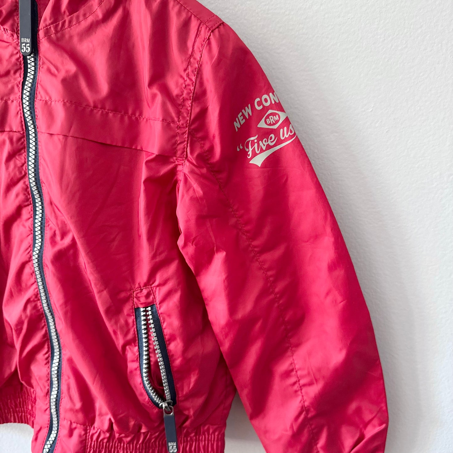 Brums / Red lined windbreaker / 5Y