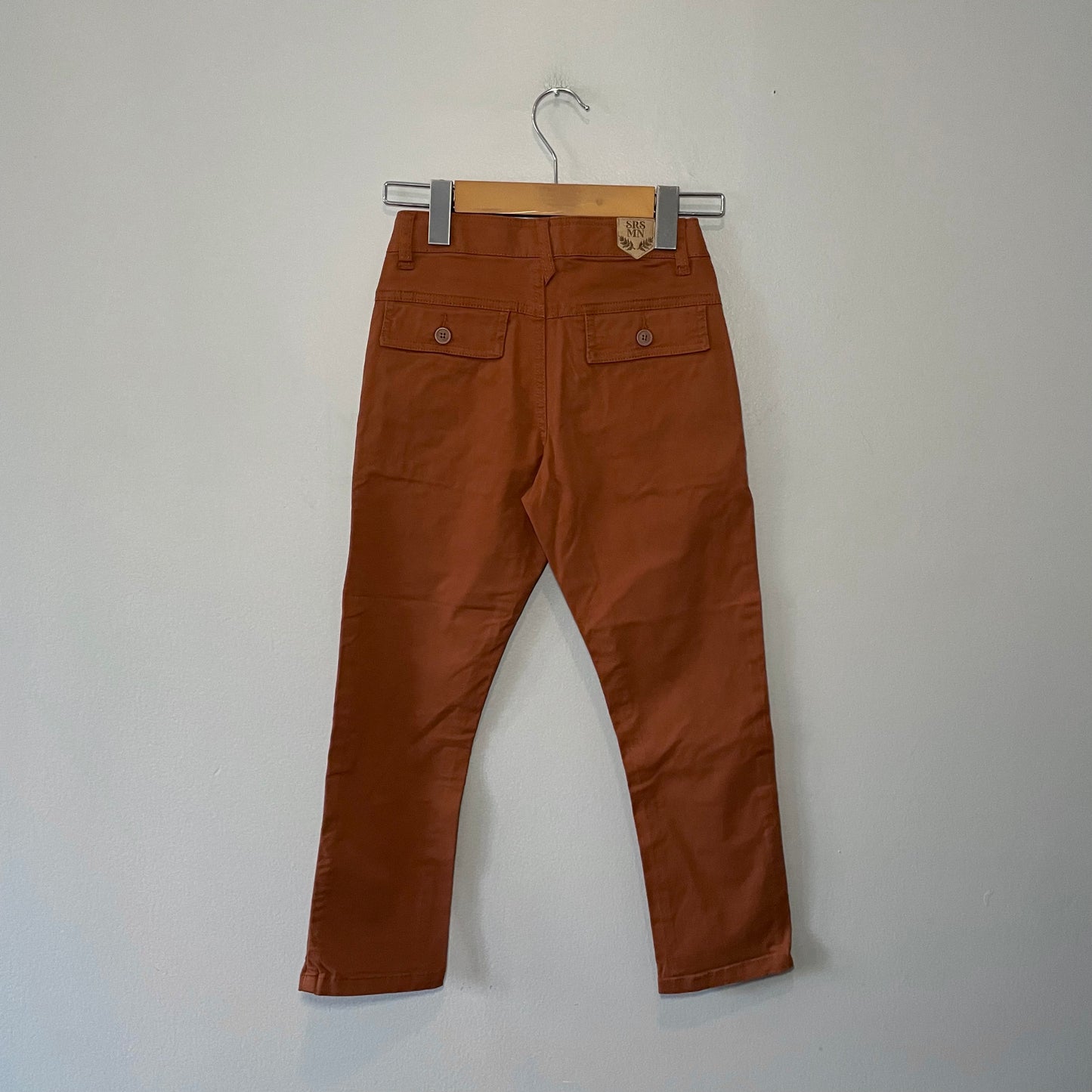 Souris Mini / Brown chino pants / 7Y - New with tag