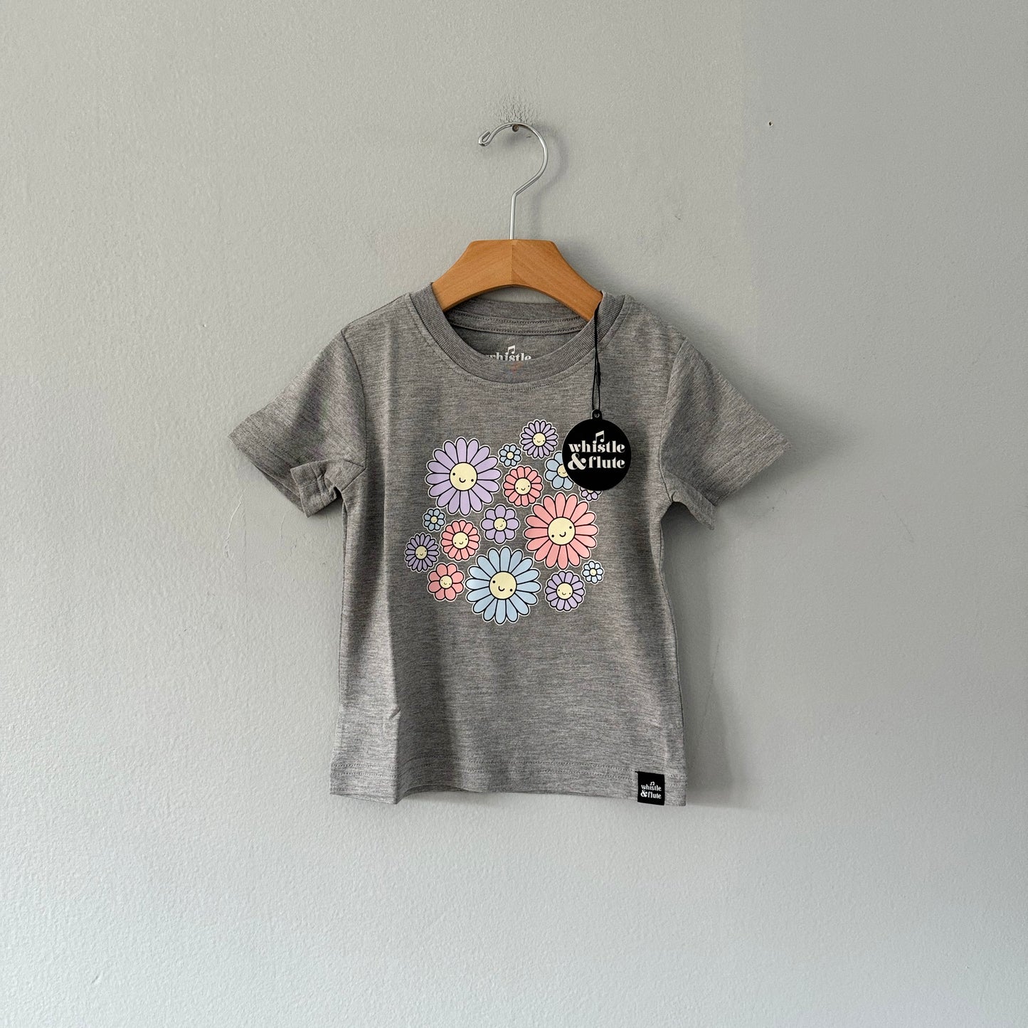 Whistle & Flute / Kawaii Flowers T-Shirt / 1-2Y