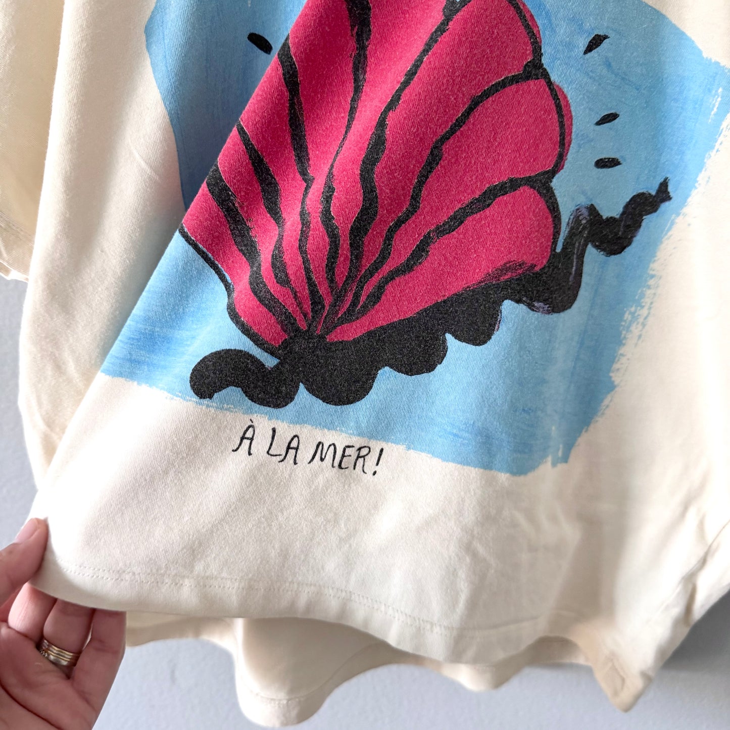 Mini Rodini / A La Mer T-shirt / 4-5Y