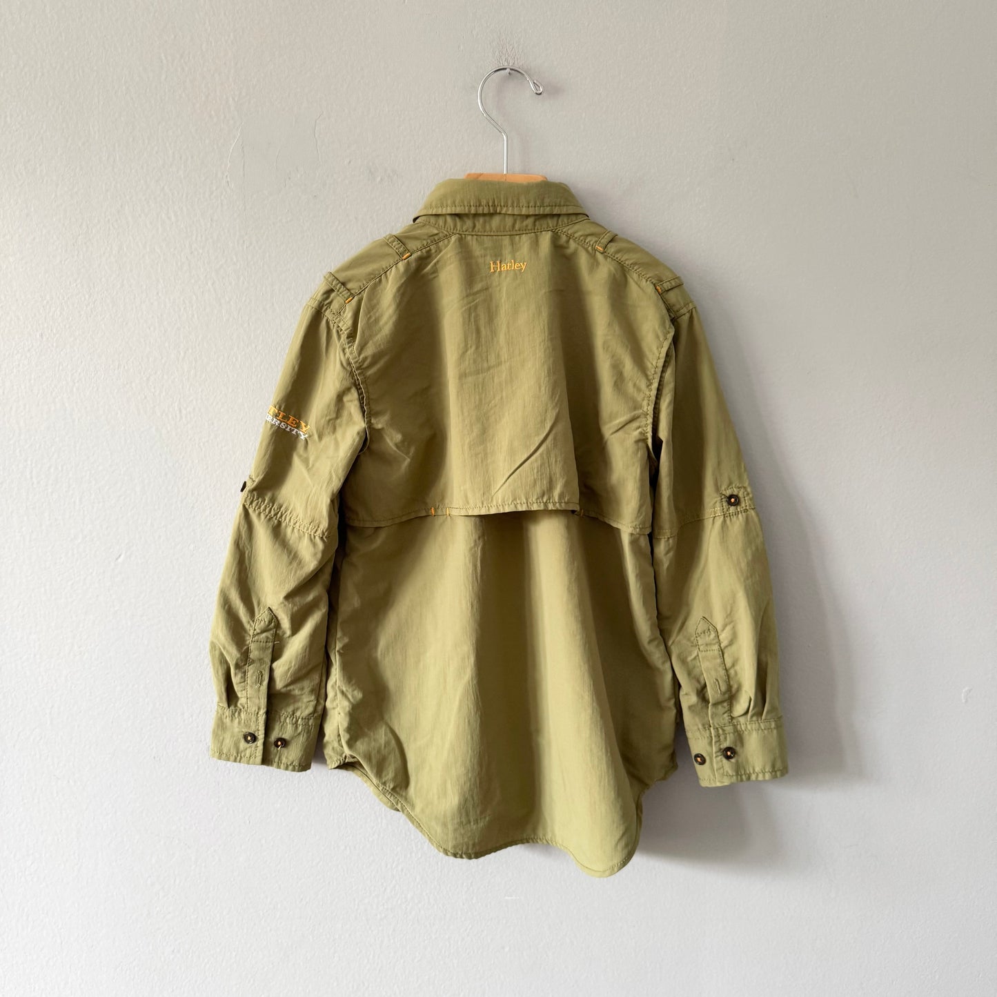 Hatley / Khaki shirt / 6Y