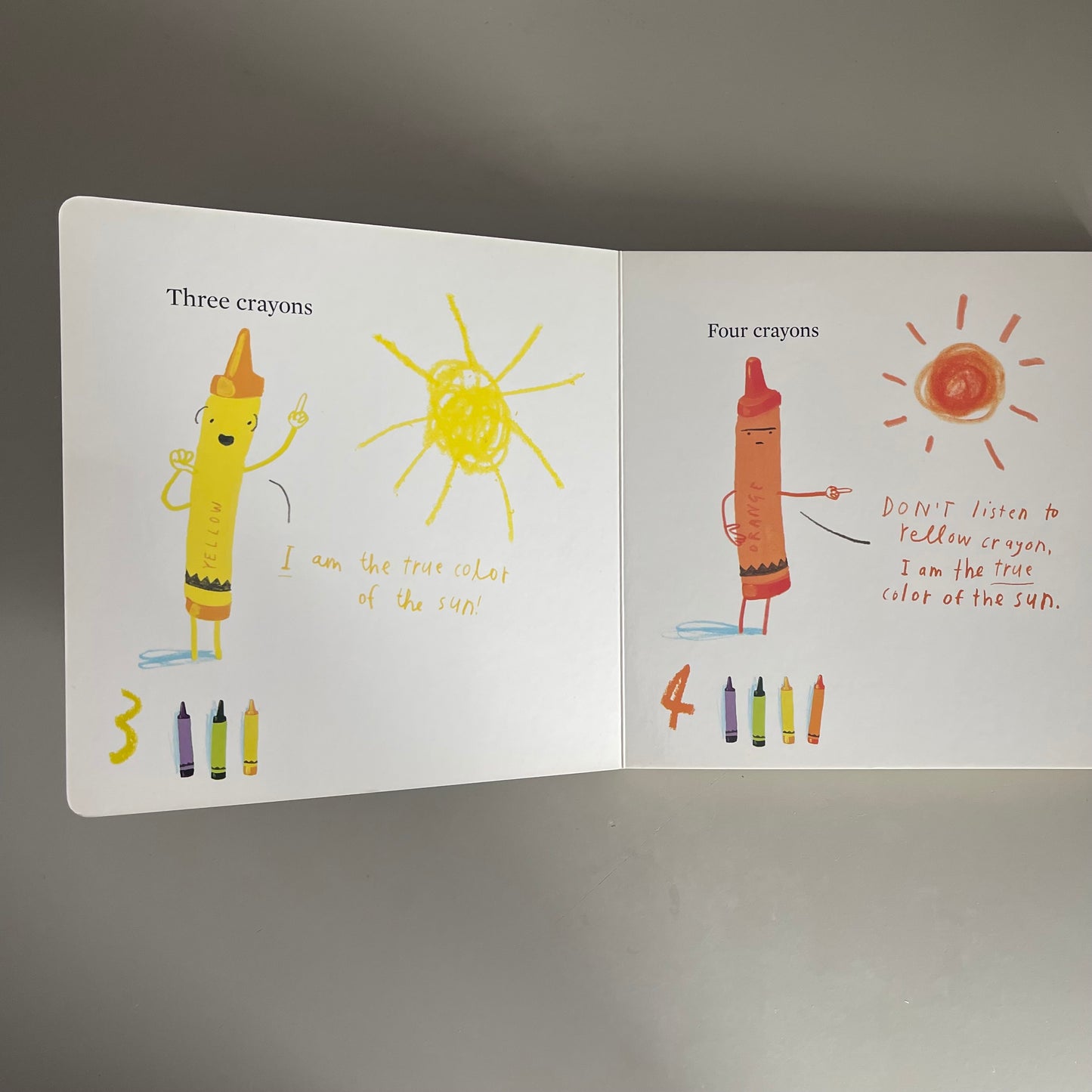 The Crayons Book of Numbers / Drew Daywalt & Oliver Jeffers