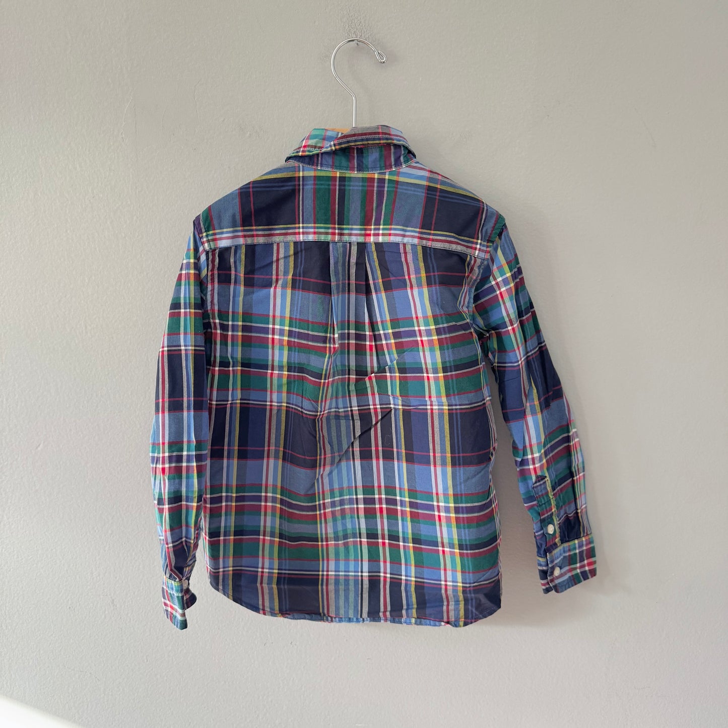 Polo Ralph Lauren / Blue checked shirt / 5Y