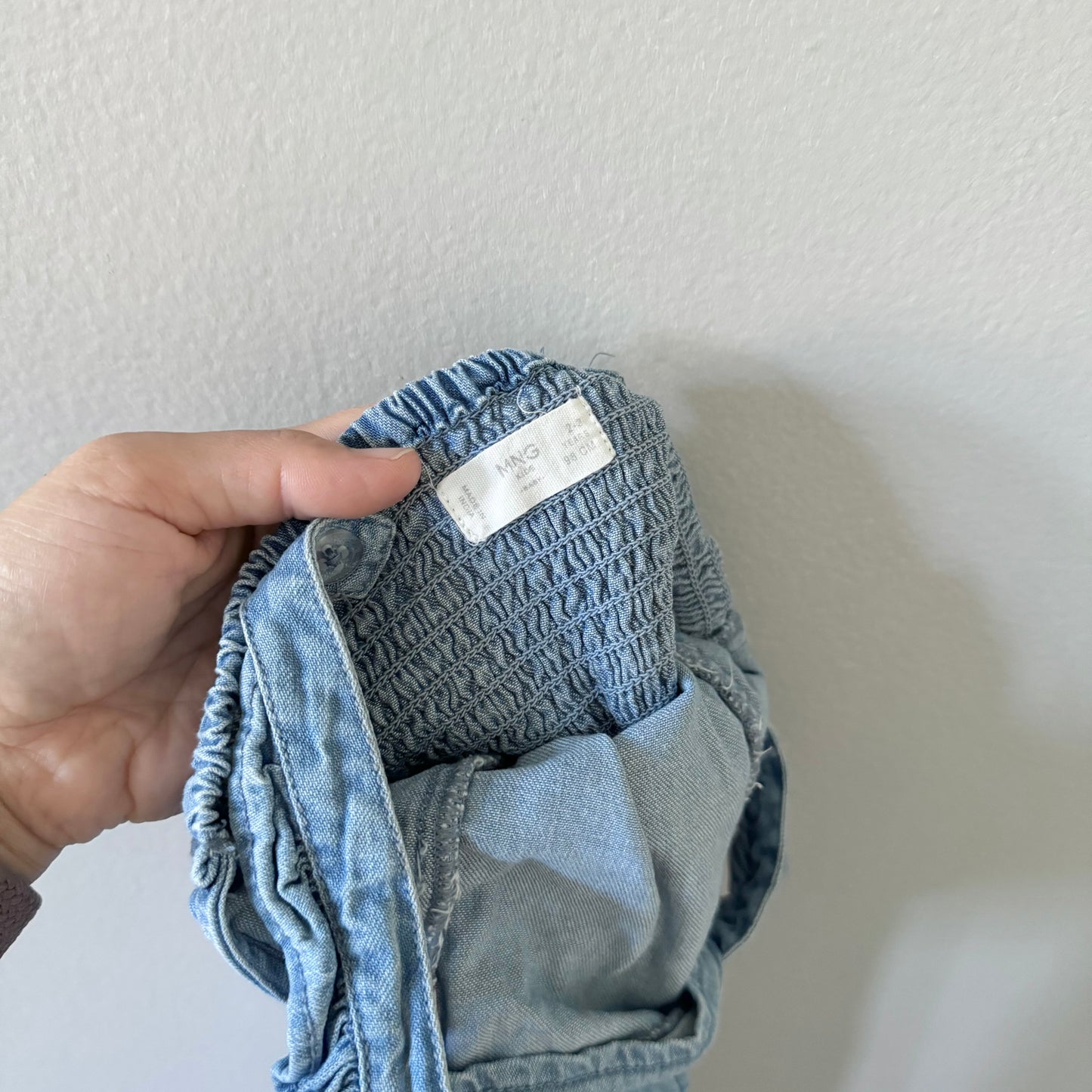 Mango / Chambray jumpsuit / 2-3Y