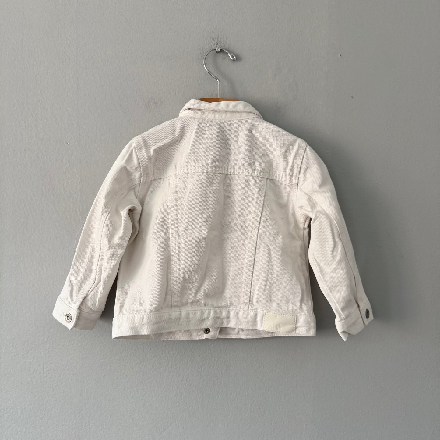 Zara / White denim jacket / 18-24M