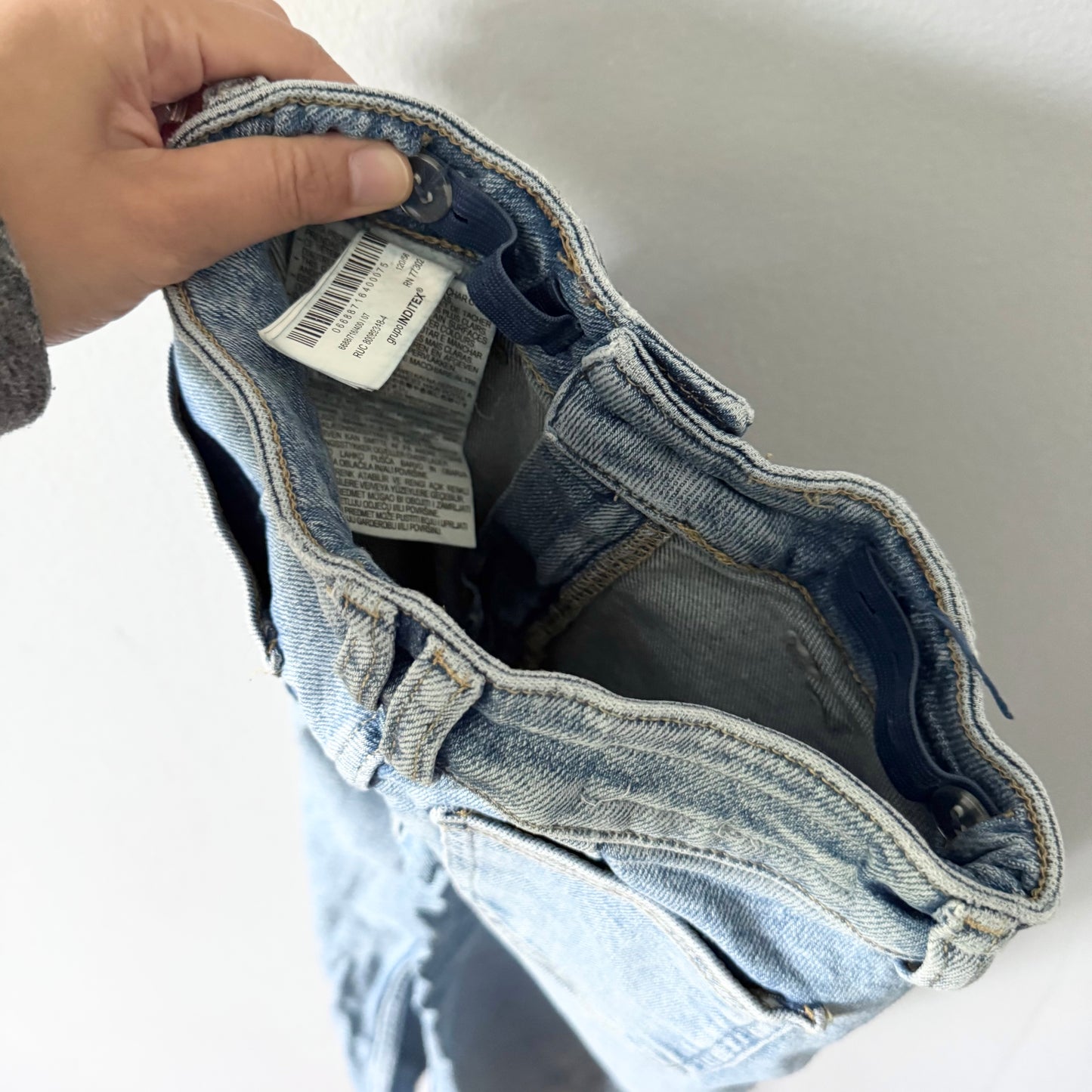 Zara / Wide fit denim / 7Y