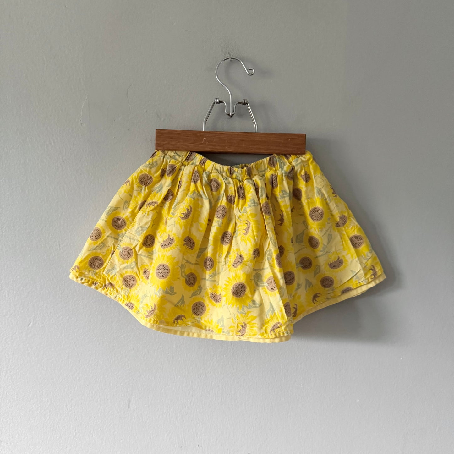 No brand / Sunflower skirt / 5-6Y
