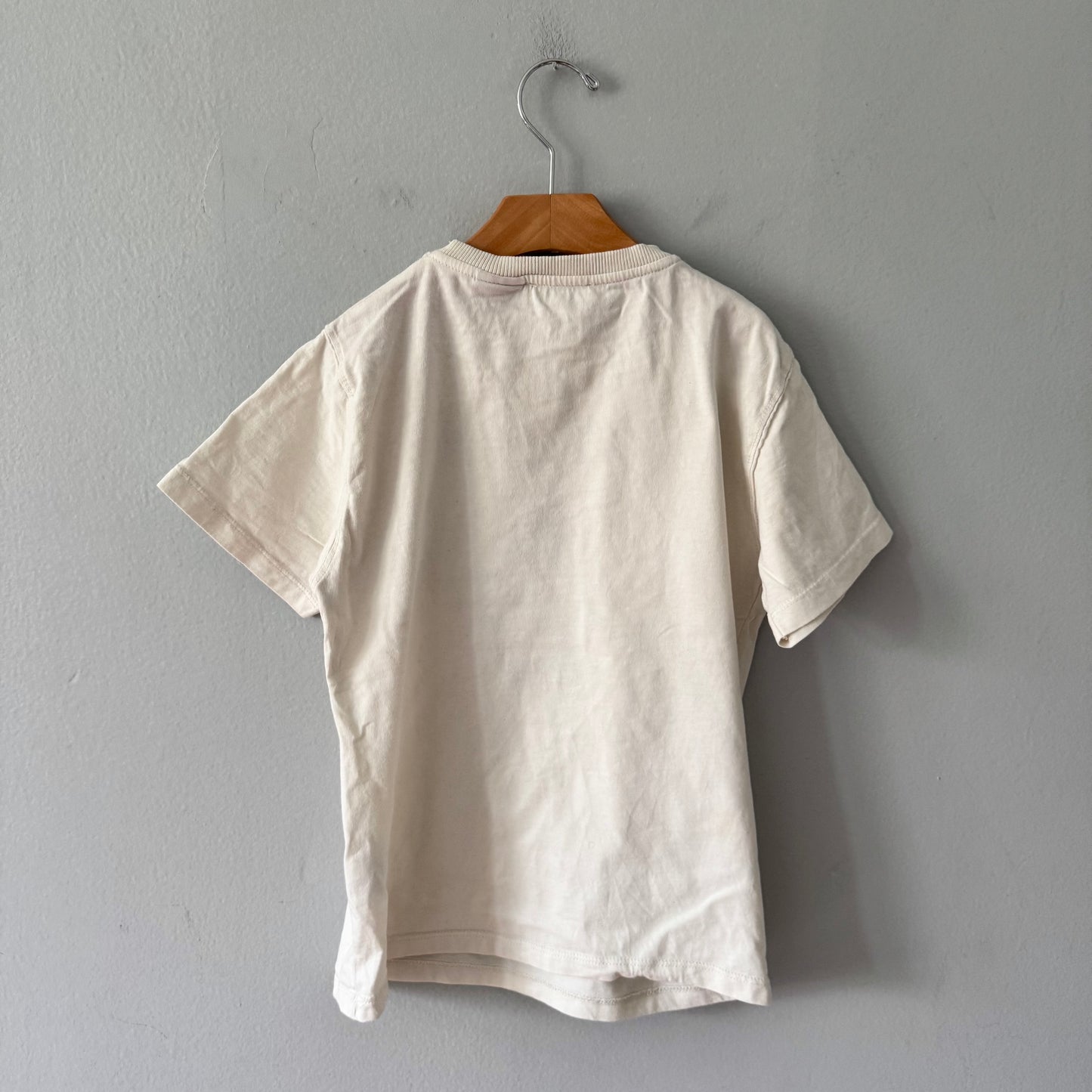 Zara x Marvel / White Iron Man T-shirt / 7Y