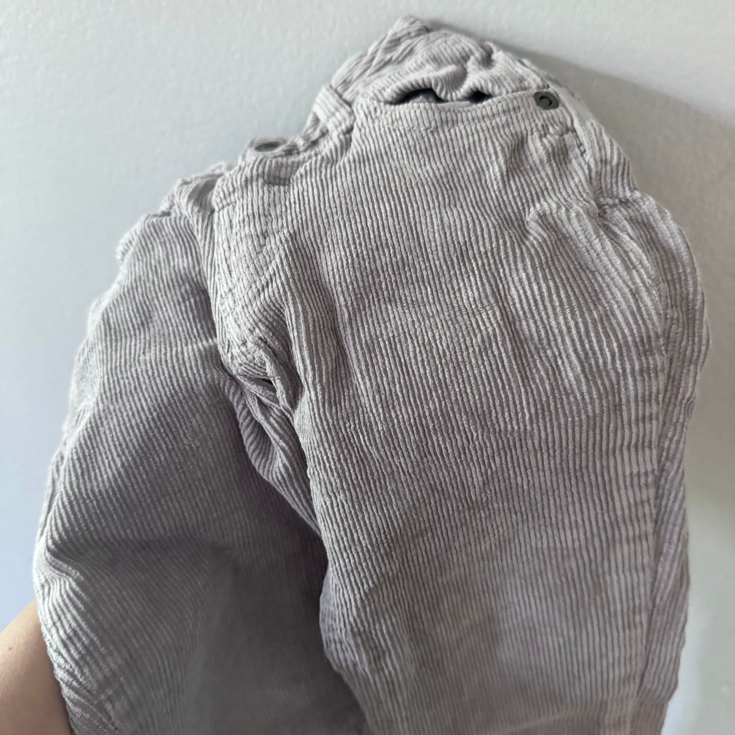 Zara / Light grey corduroy pants / 18-24M