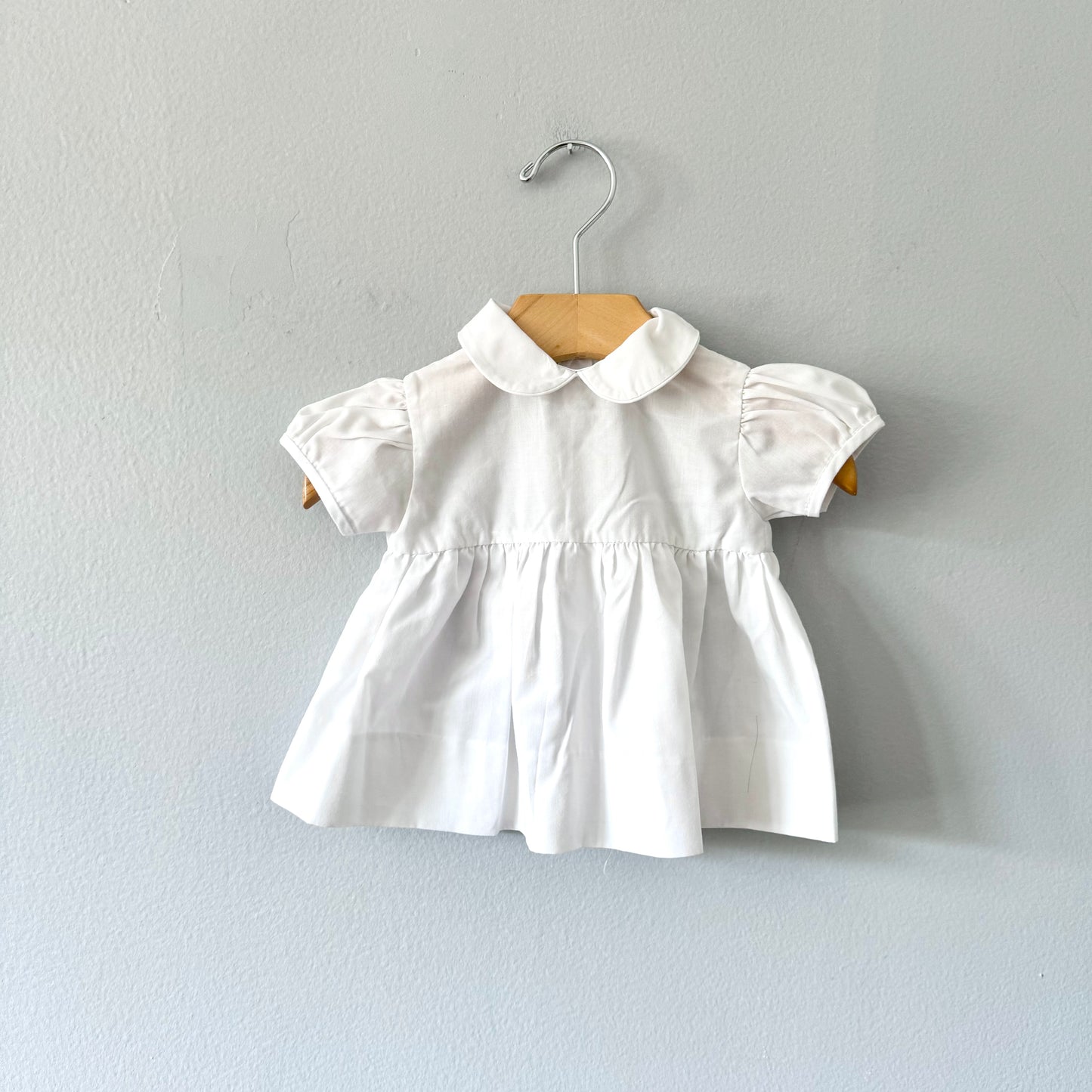 Vintage / Blouse & dress 2pc set / 0-3M