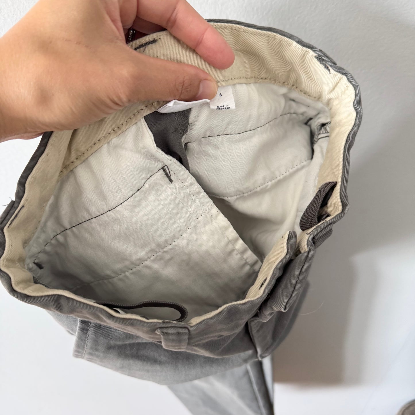 Gap / Grey chino pants / 6Y