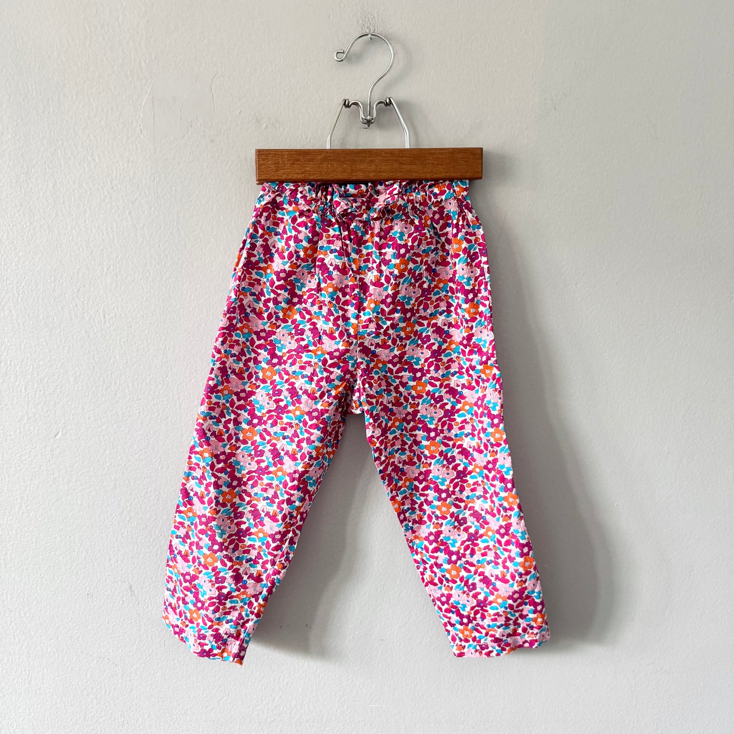 Jacadi / Floral print cotton pants / 36M