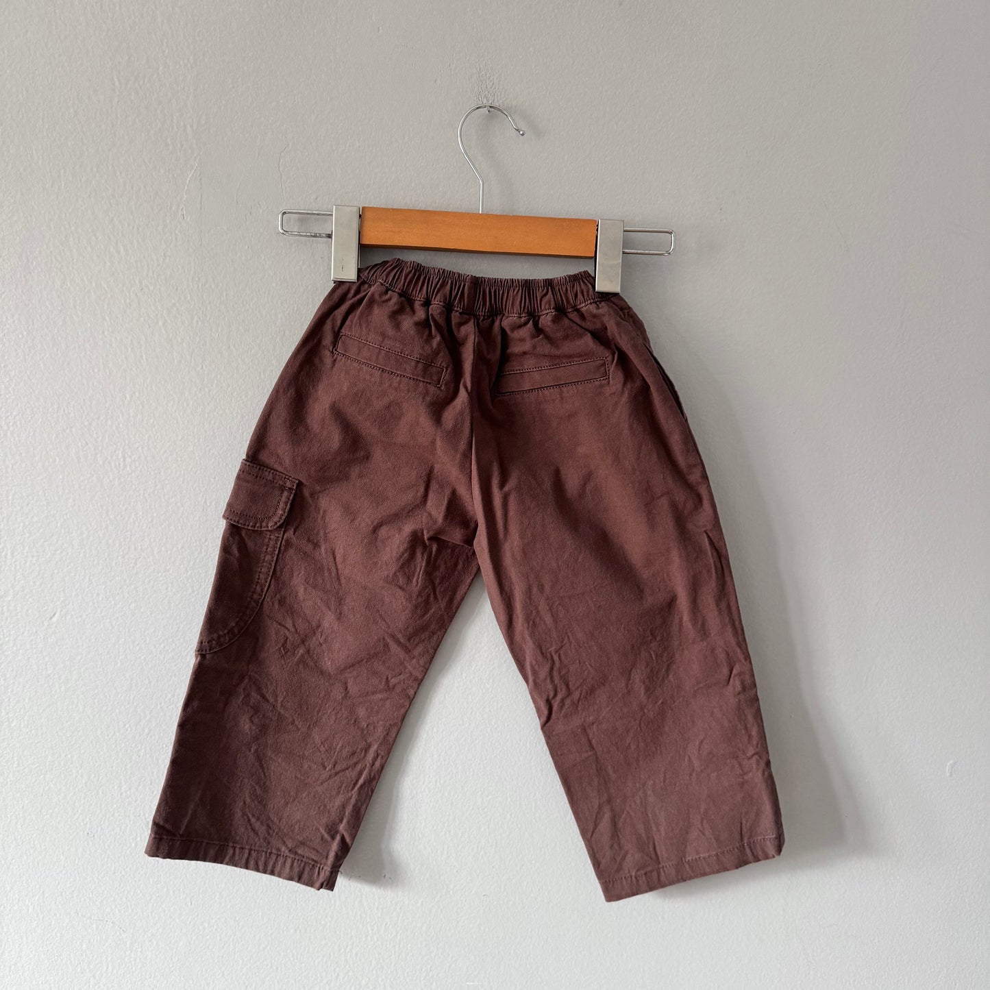 Zara / Pantalon cargo marron / 3 ans
