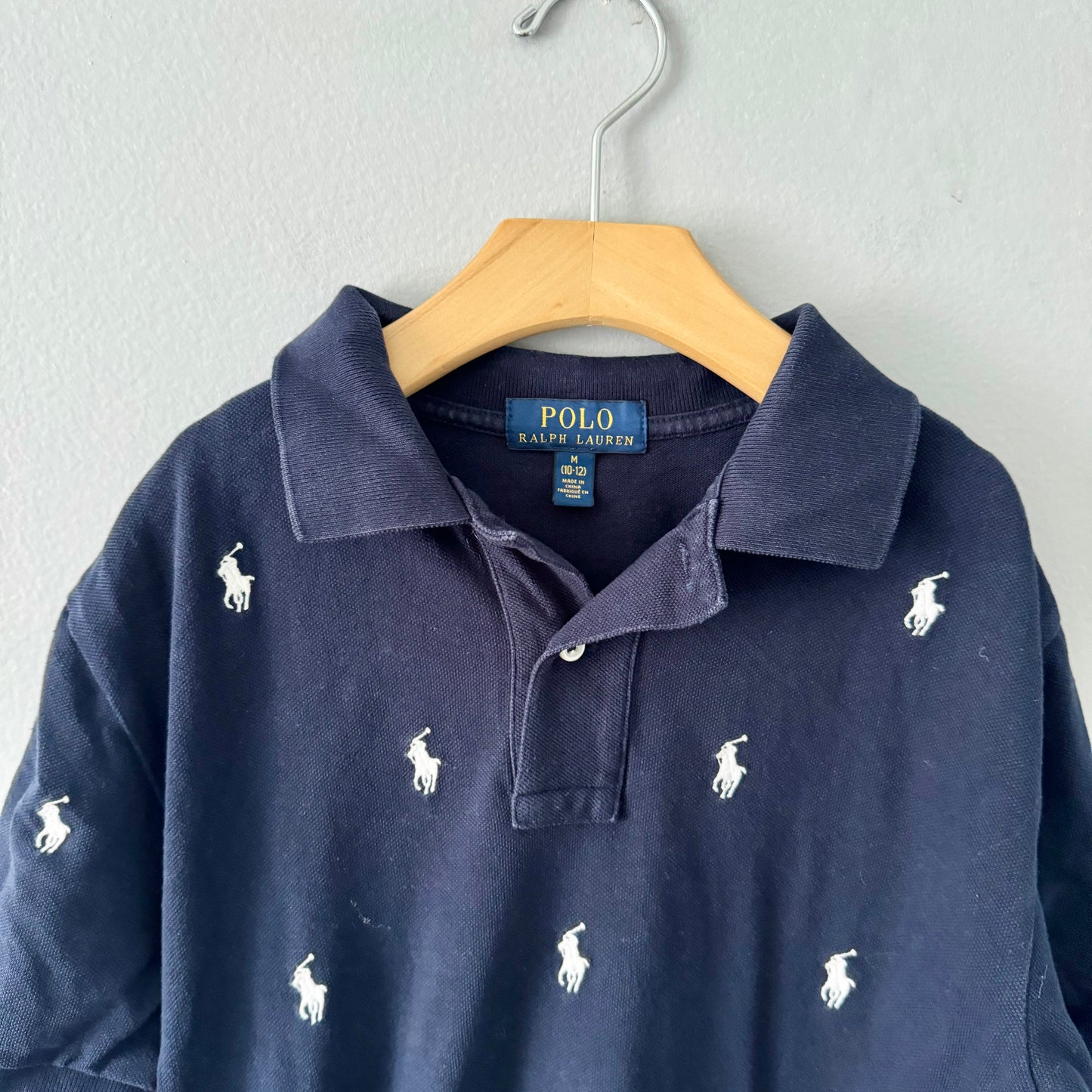 Polo Ralph Lauren / Navy polo shirt / 10-12Y