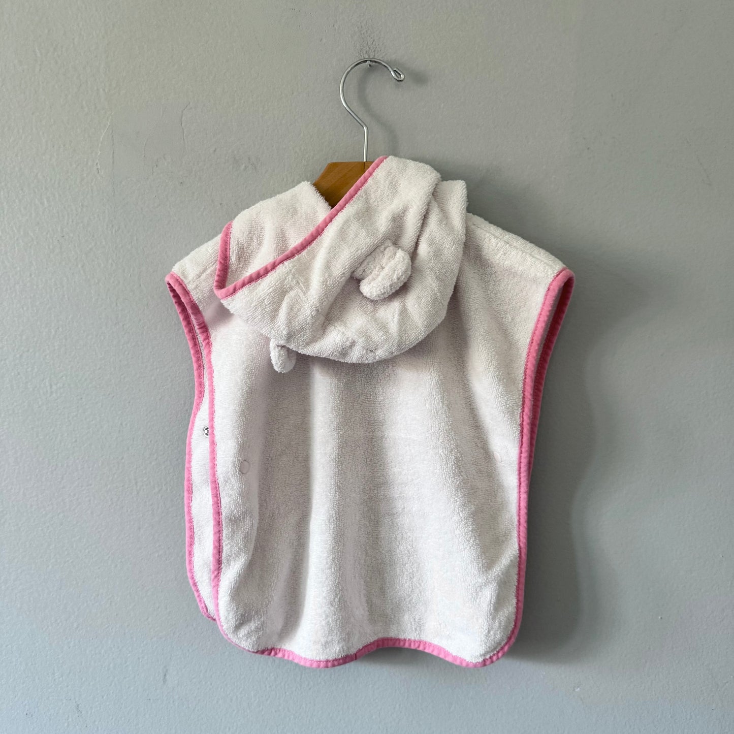 The Little White Company / Poncho de bain / 0-6M