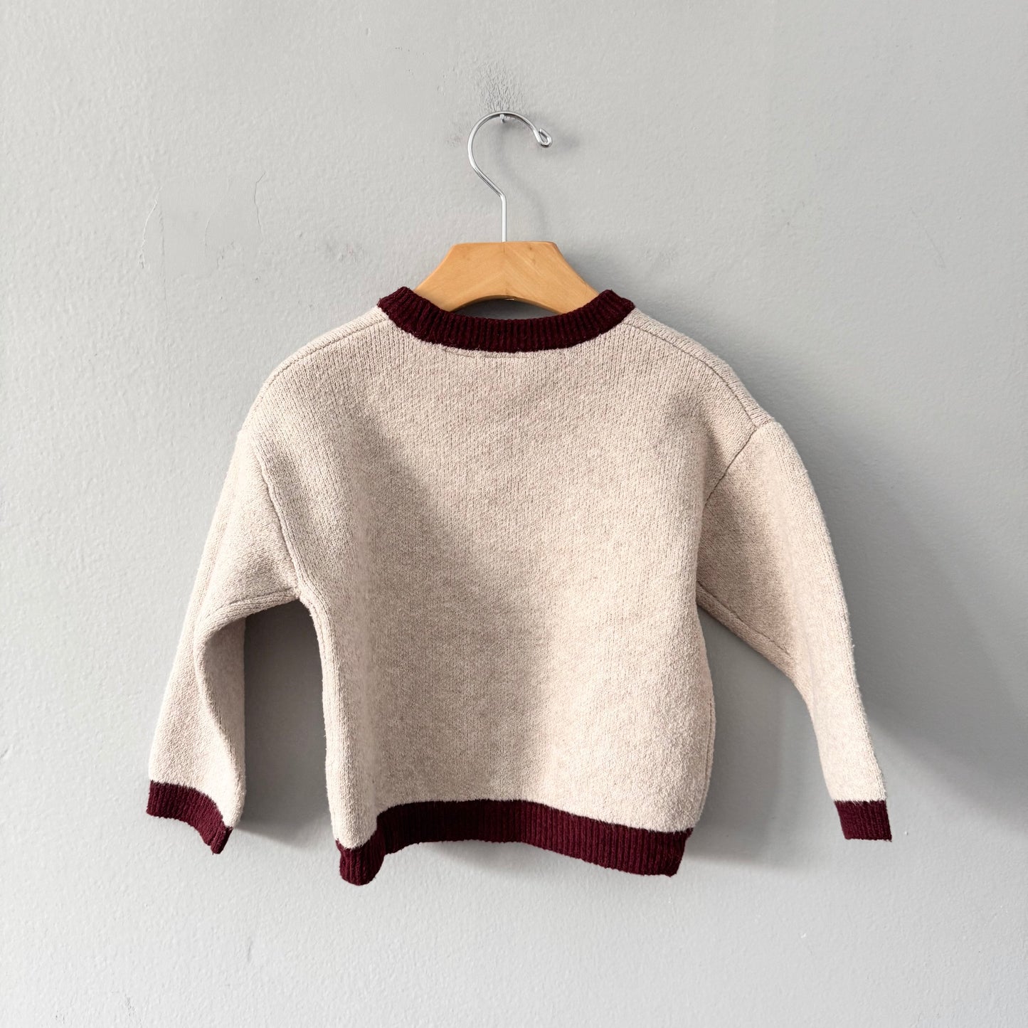 Zara / Pull en tricot AM 8h30 / 18-24M