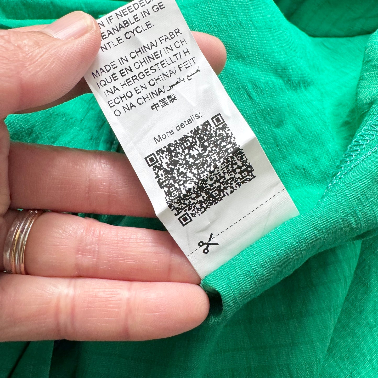 Shein / Green long dress / Women - New with tag